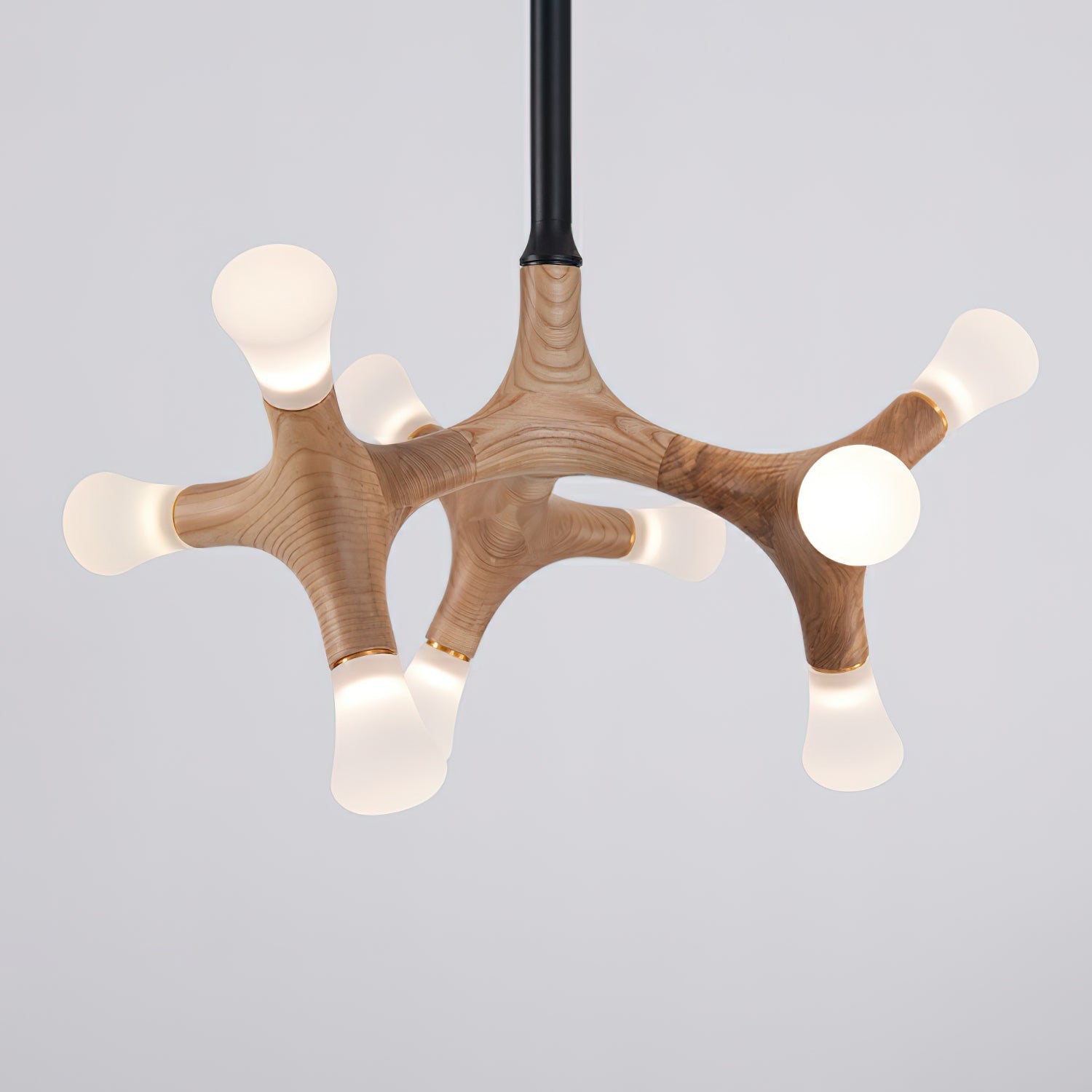 Mynorila Branch-Design Wood Pendant Light - Letslighting