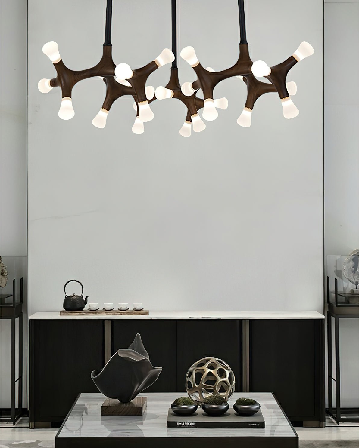 Mynorila Branch-Design Wood Pendant Light - Letslighting