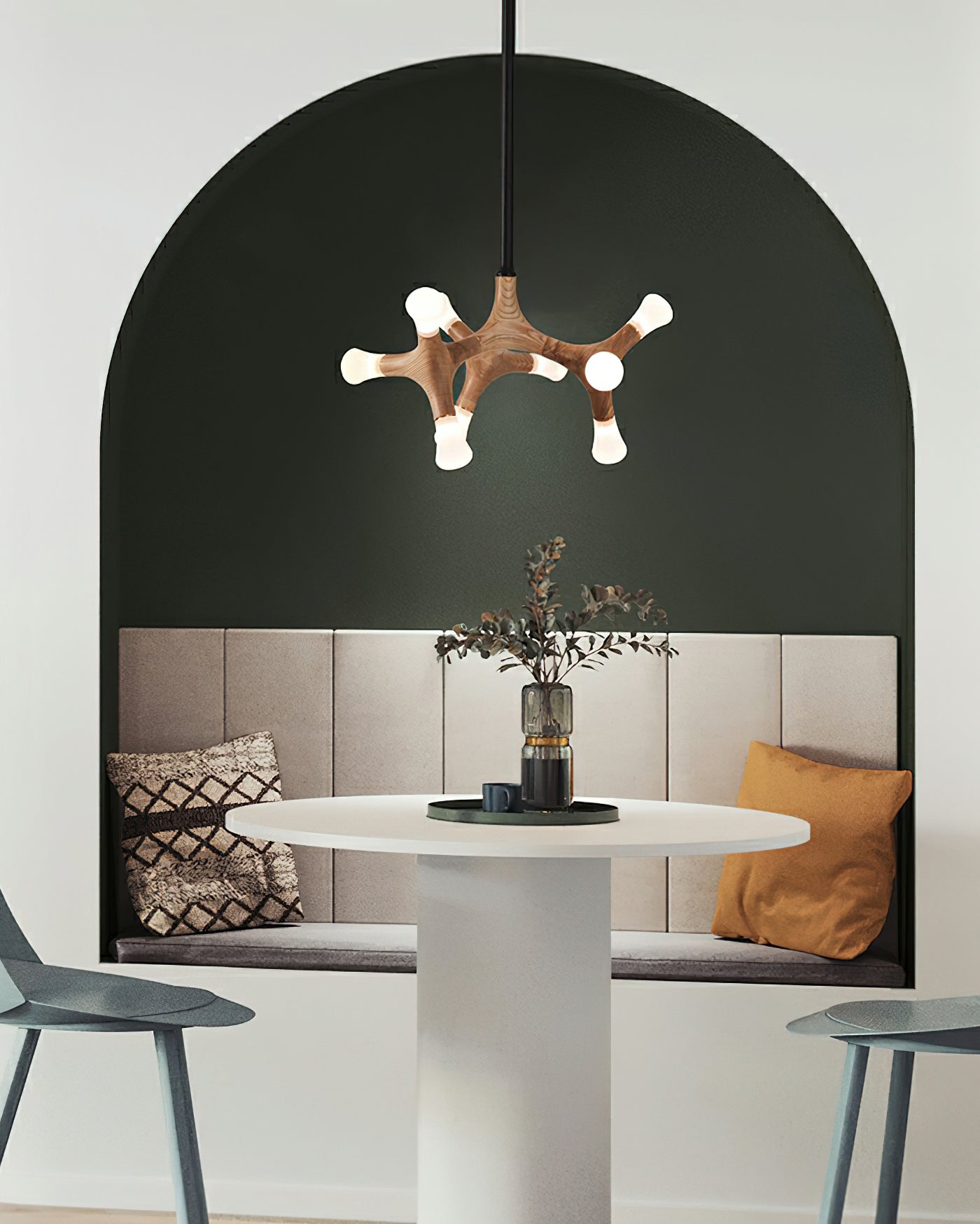 Mynorila Branch-Design Wood Pendant Light - Letslighting