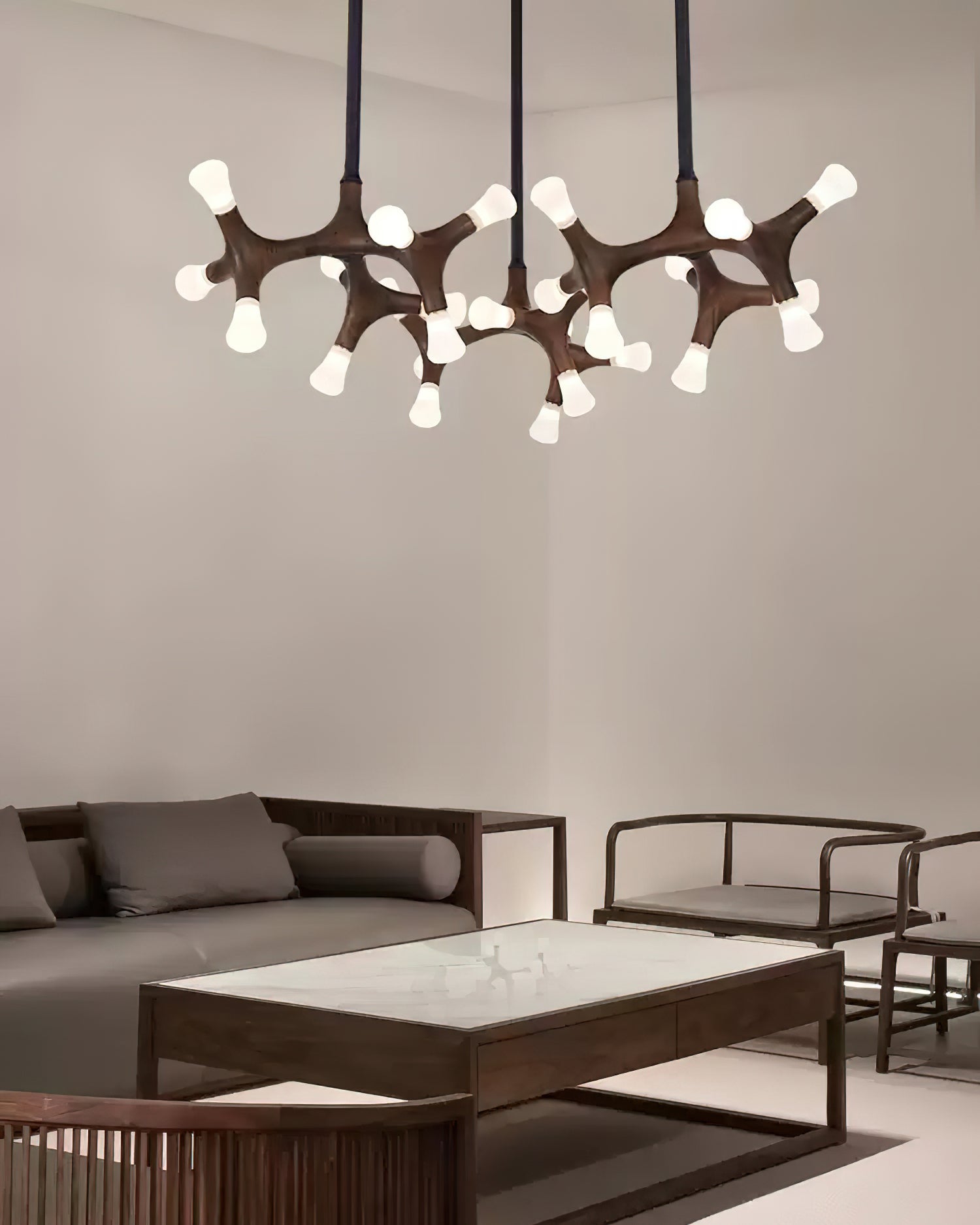 Mynorila Branch-Design Wood Pendant Light - Letslighting