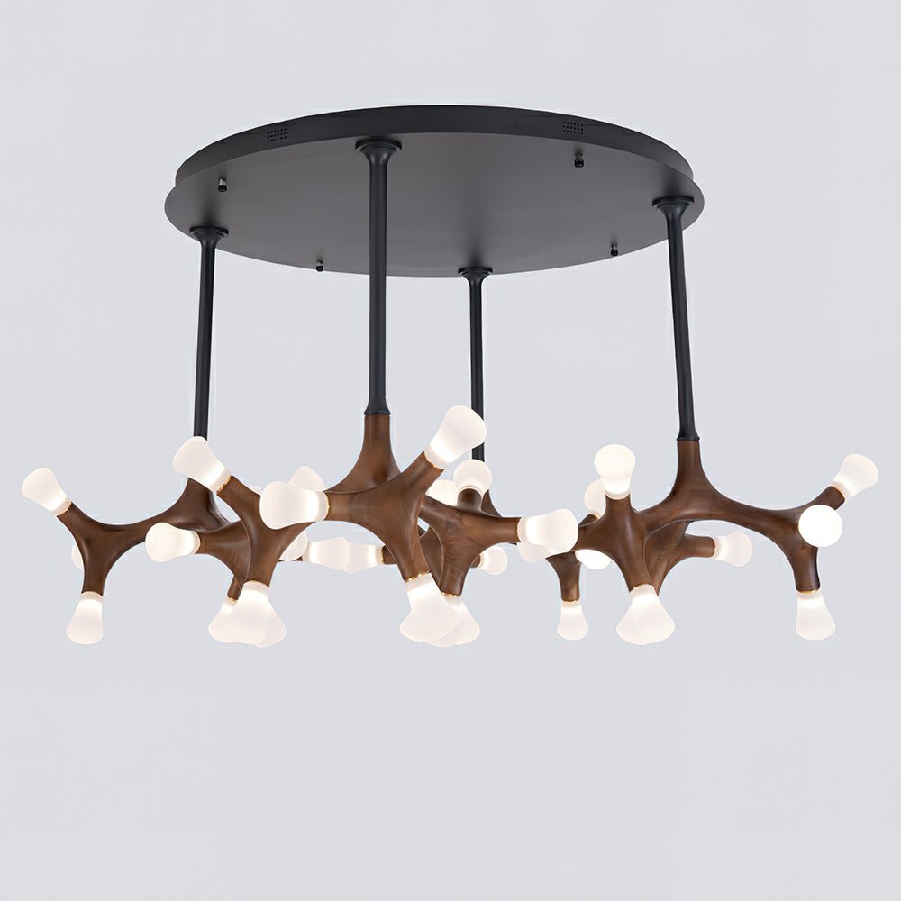 Mynorila Branch-Design Wood Pendant Light - Letslighting