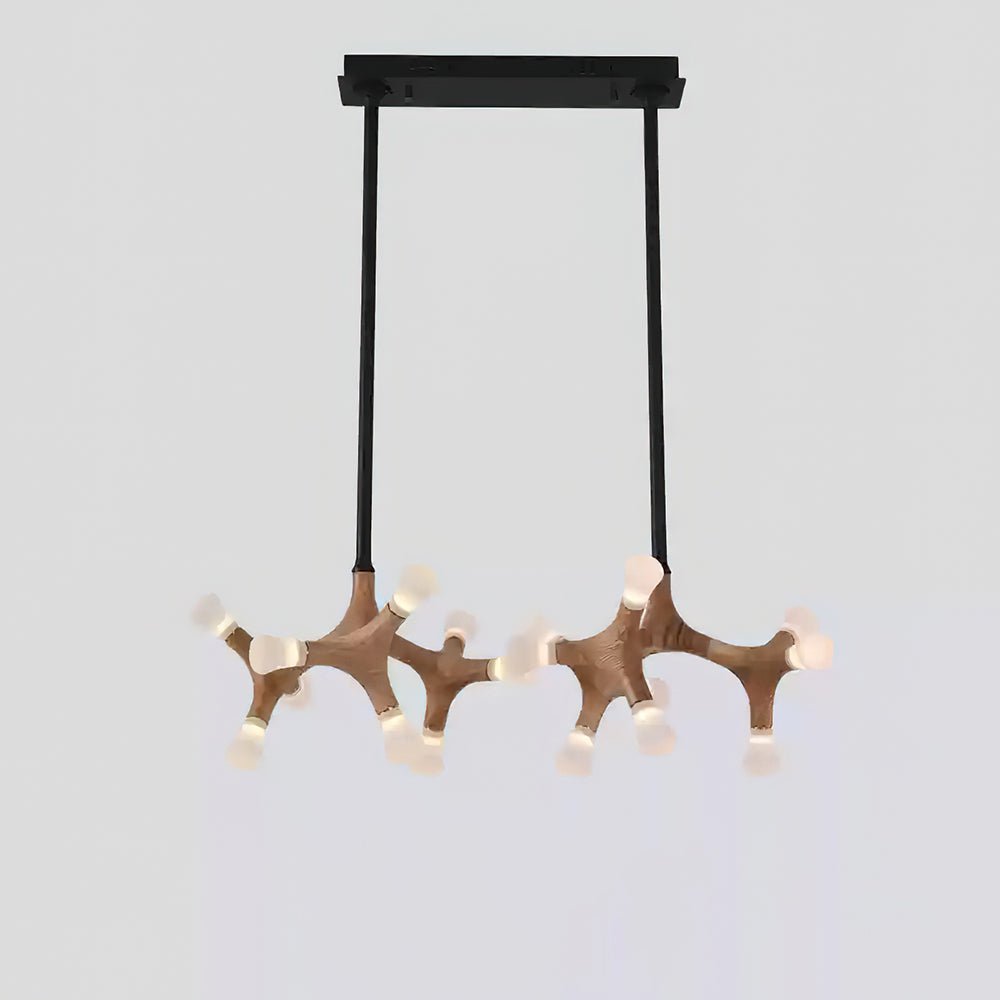 Mynorila Branch-Design Wood Pendant Light - Letslighting