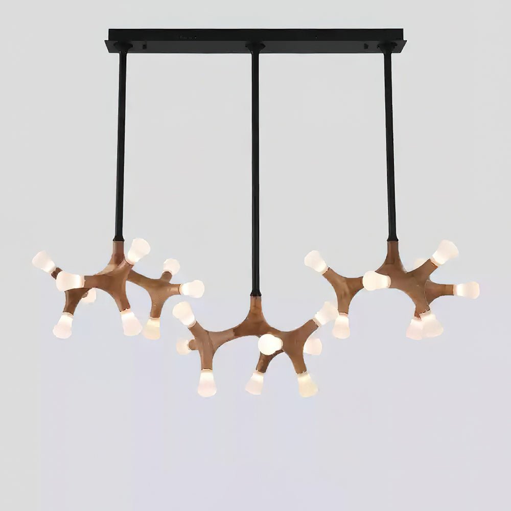Mynorila Branch-Design Wood Pendant Light - Letslighting