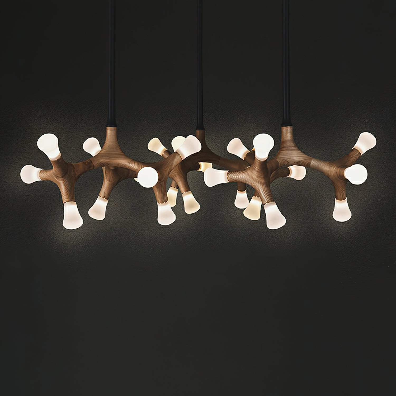 Mynorila Branch-Design Wood Pendant Light - Letslighting