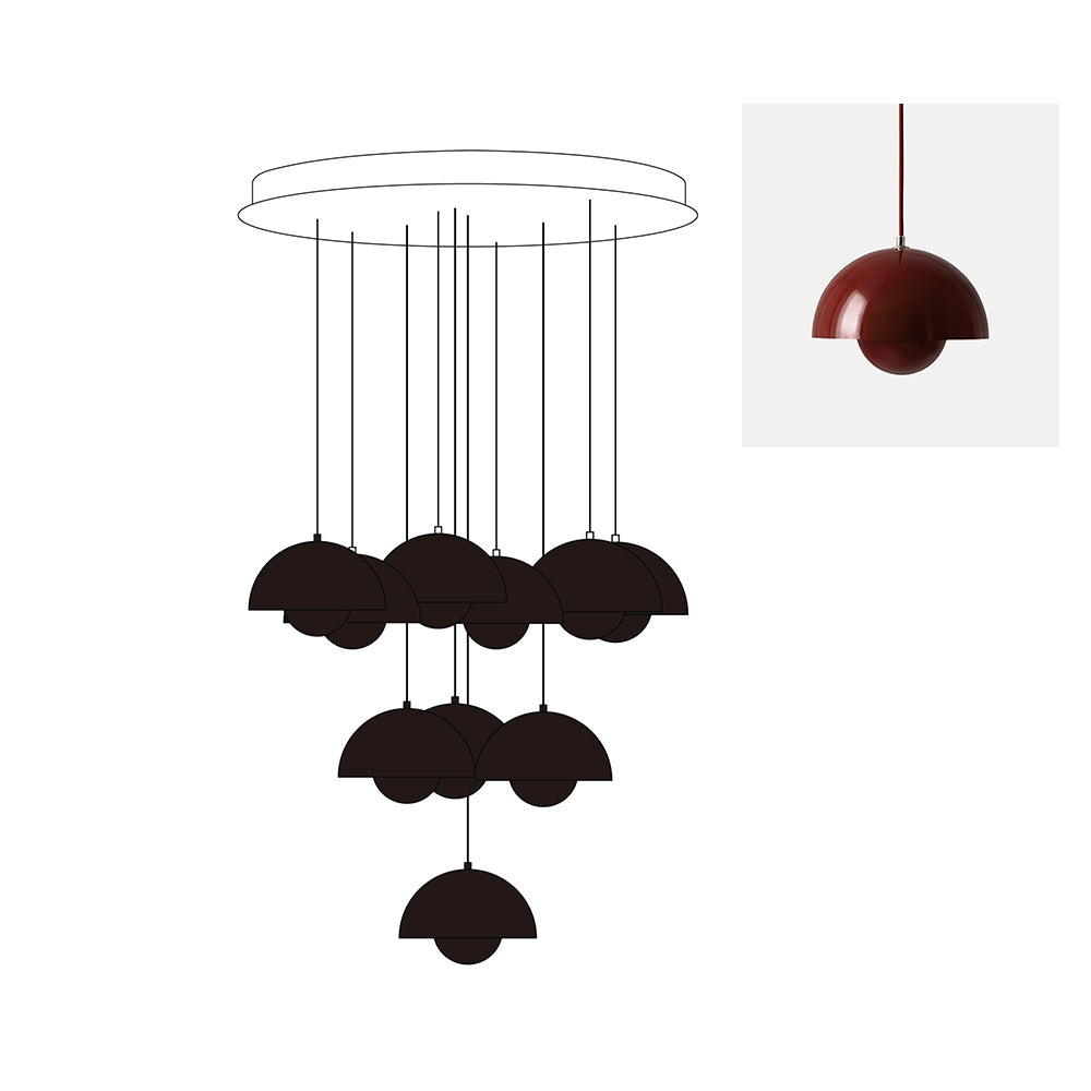Flowerpot Chandelier - Letslighting
