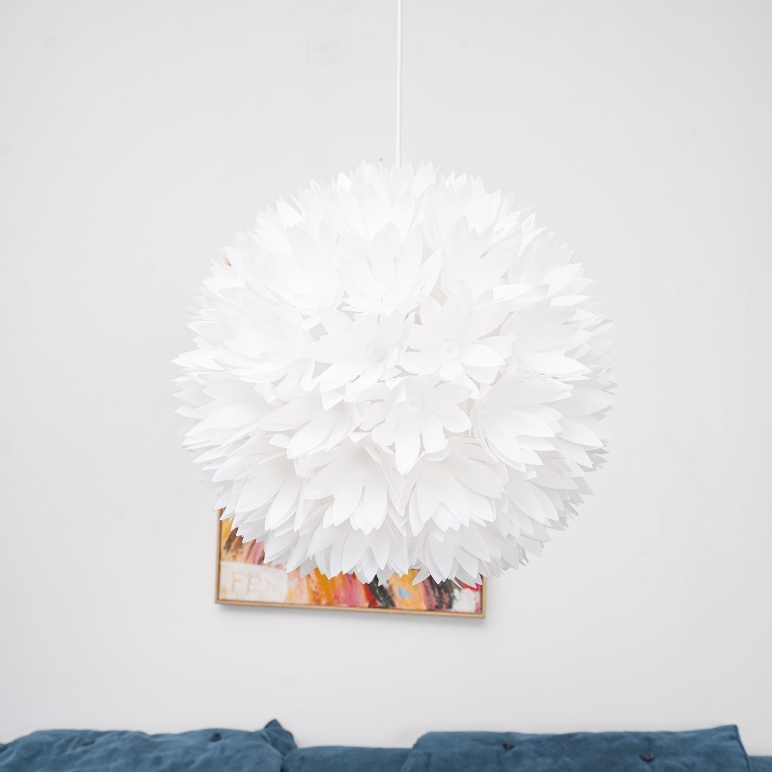 Celaeisra Nordic Art Flowers Ball Pendant Light - Letslighting