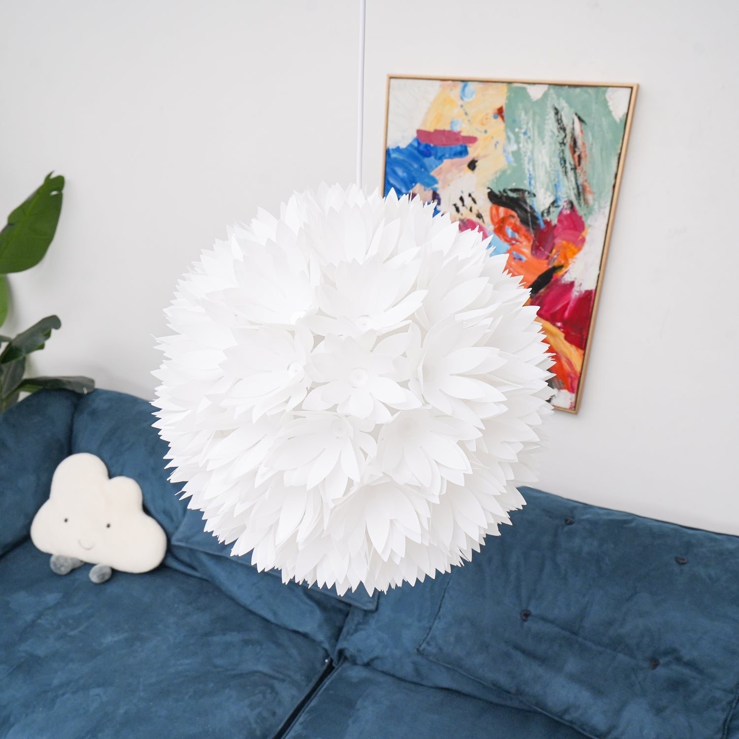 Celaeisra Nordic Art Flowers Ball Pendant Light - Letslighting