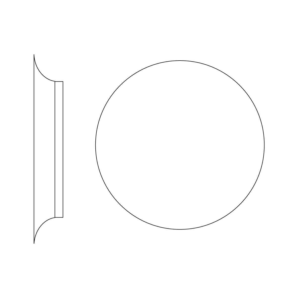 Megan Geometric Disc Wall Lamp - Letslighting