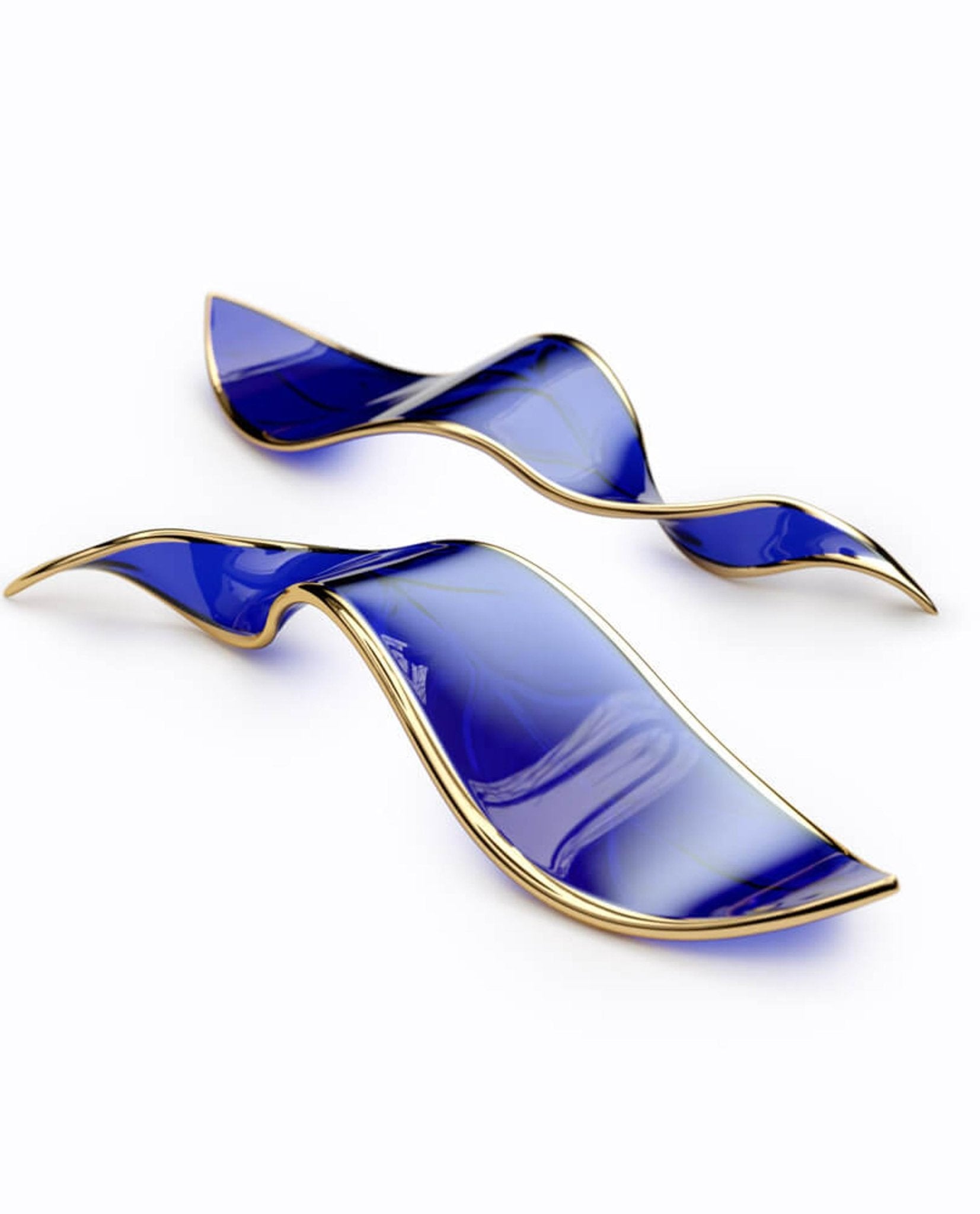 Lustra Chandelier Cascading Leaf Luxe - Letslighting