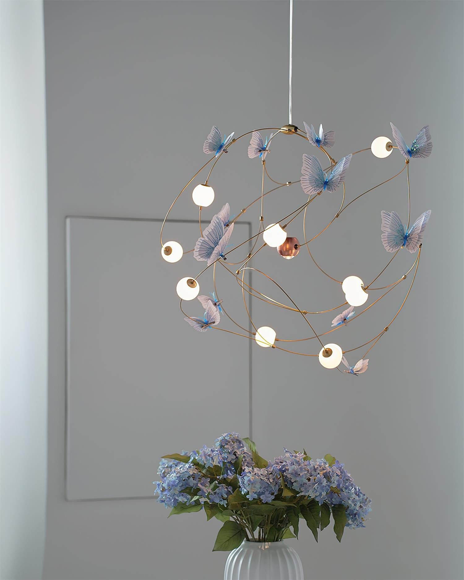 Flutterveil Chandelier Butterfly Dreamy - Letslighting