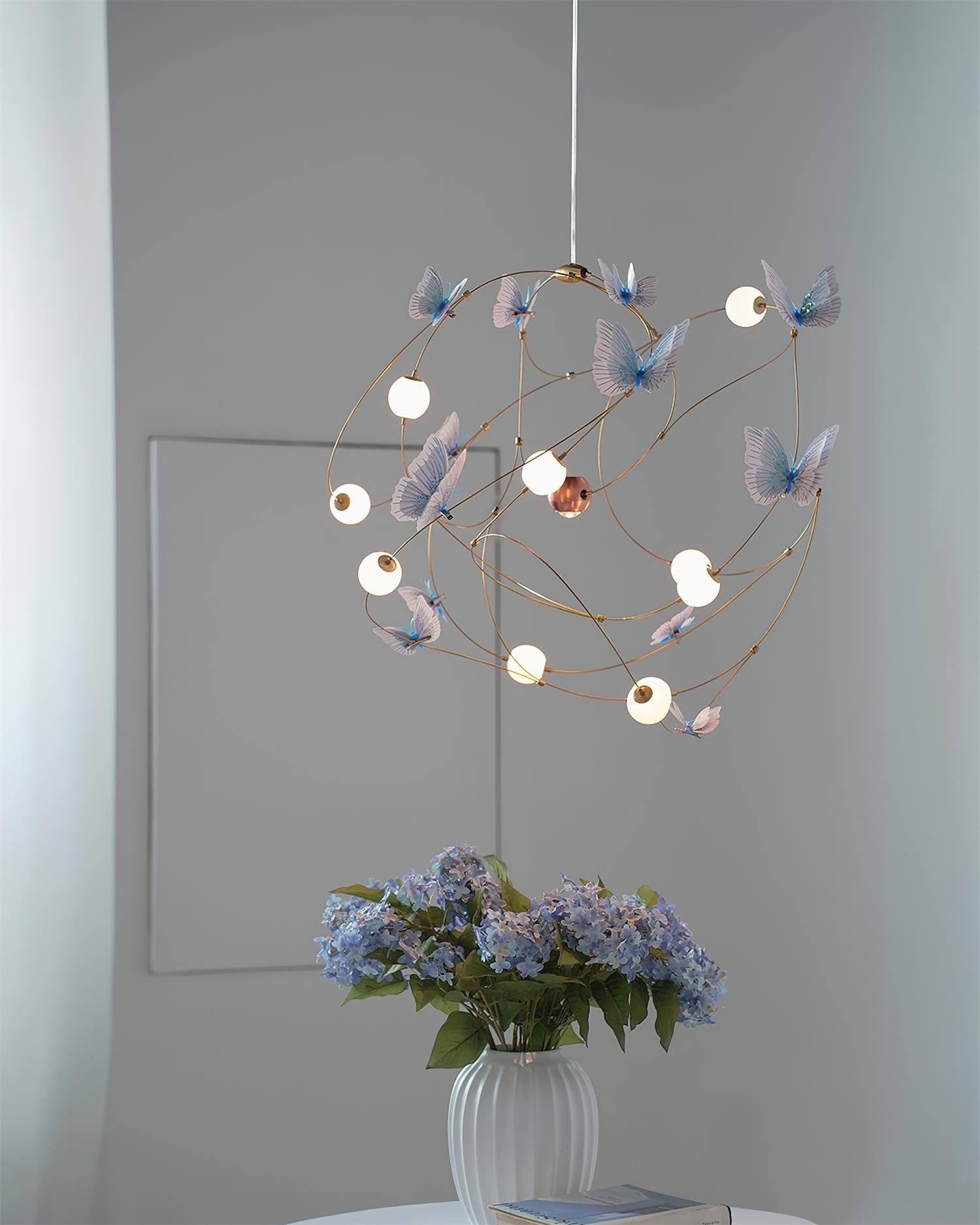 Flutterveil Chandelier Butterfly Dreamy - Letslighting