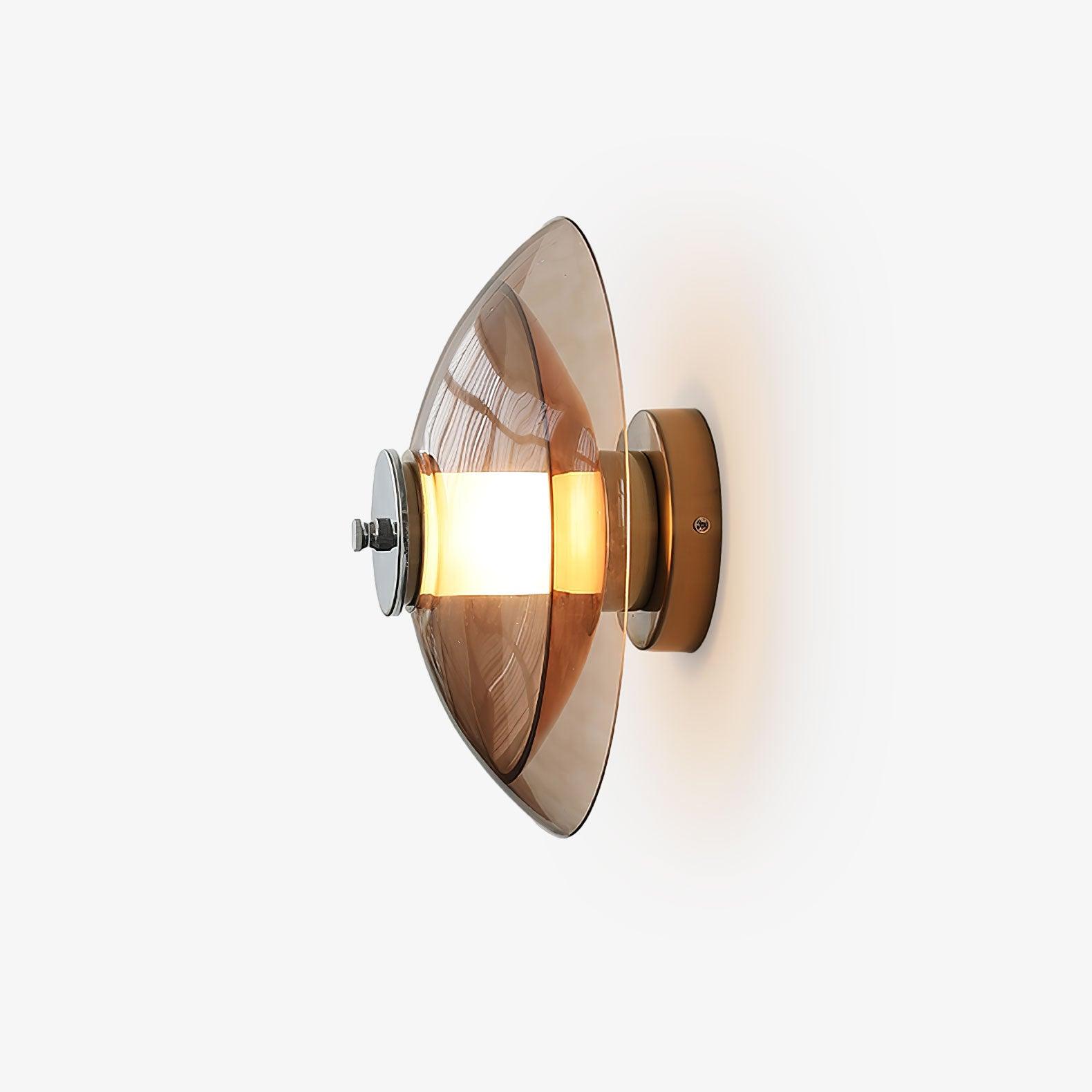 Vasolir Flying Saucer Chrome Wall Light - Letslighting