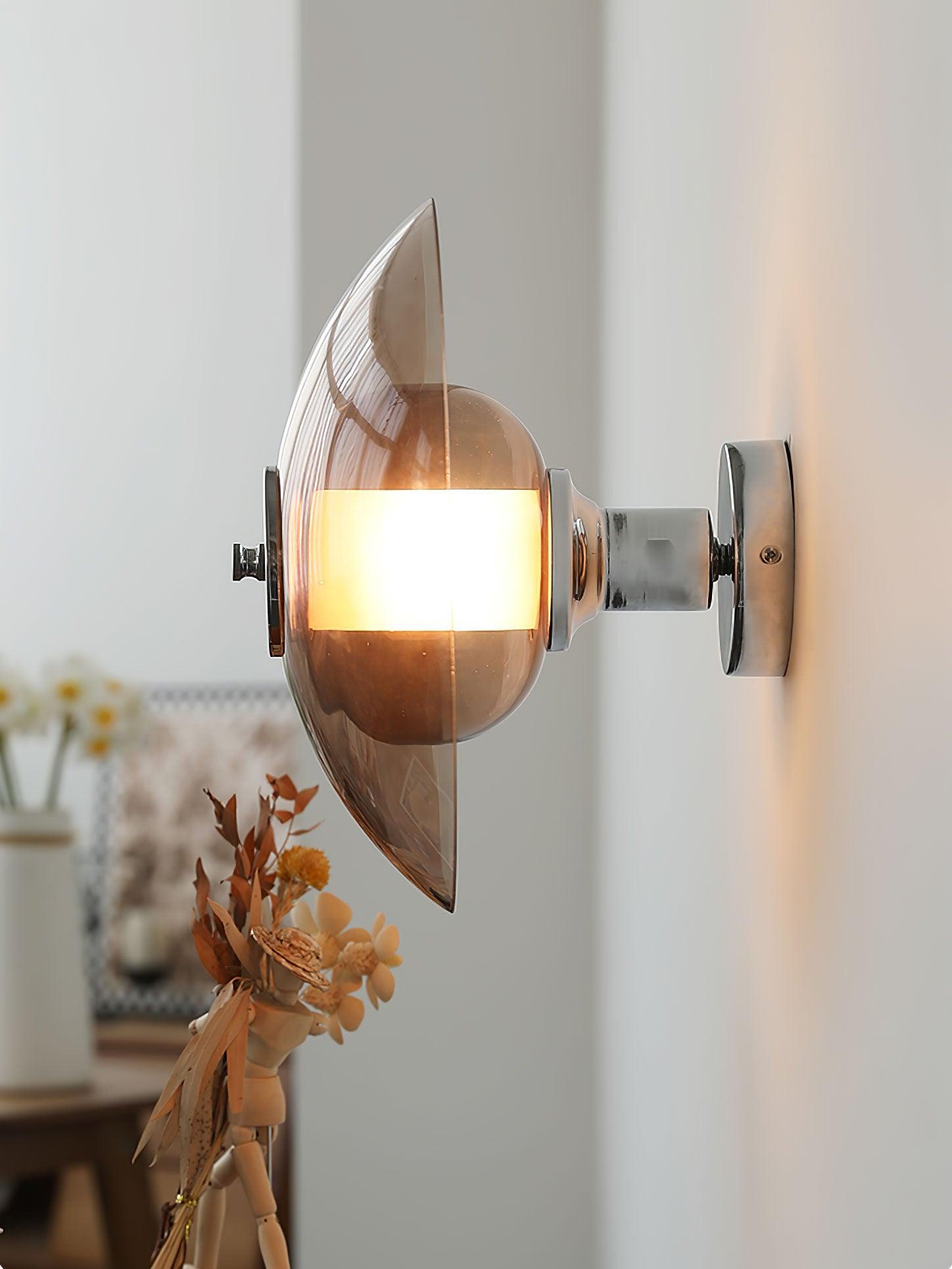 Vasolir Flying Saucer Chrome Wall Light - Letslighting