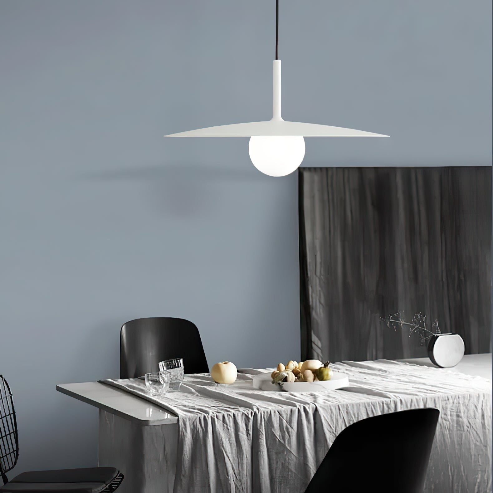 Lustra Pendant Lamp Plate Shade for Living Room - Letslighting
