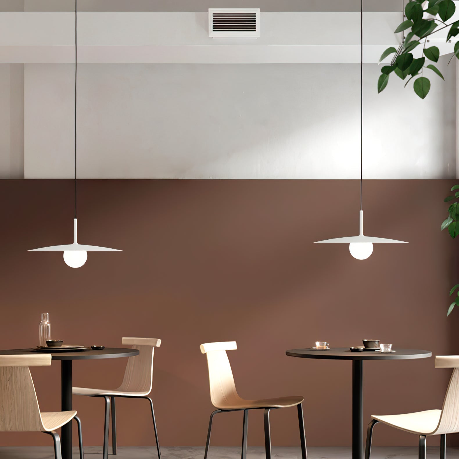 Lustra Pendant Lamp Plate Shade for Living Room - Letslighting