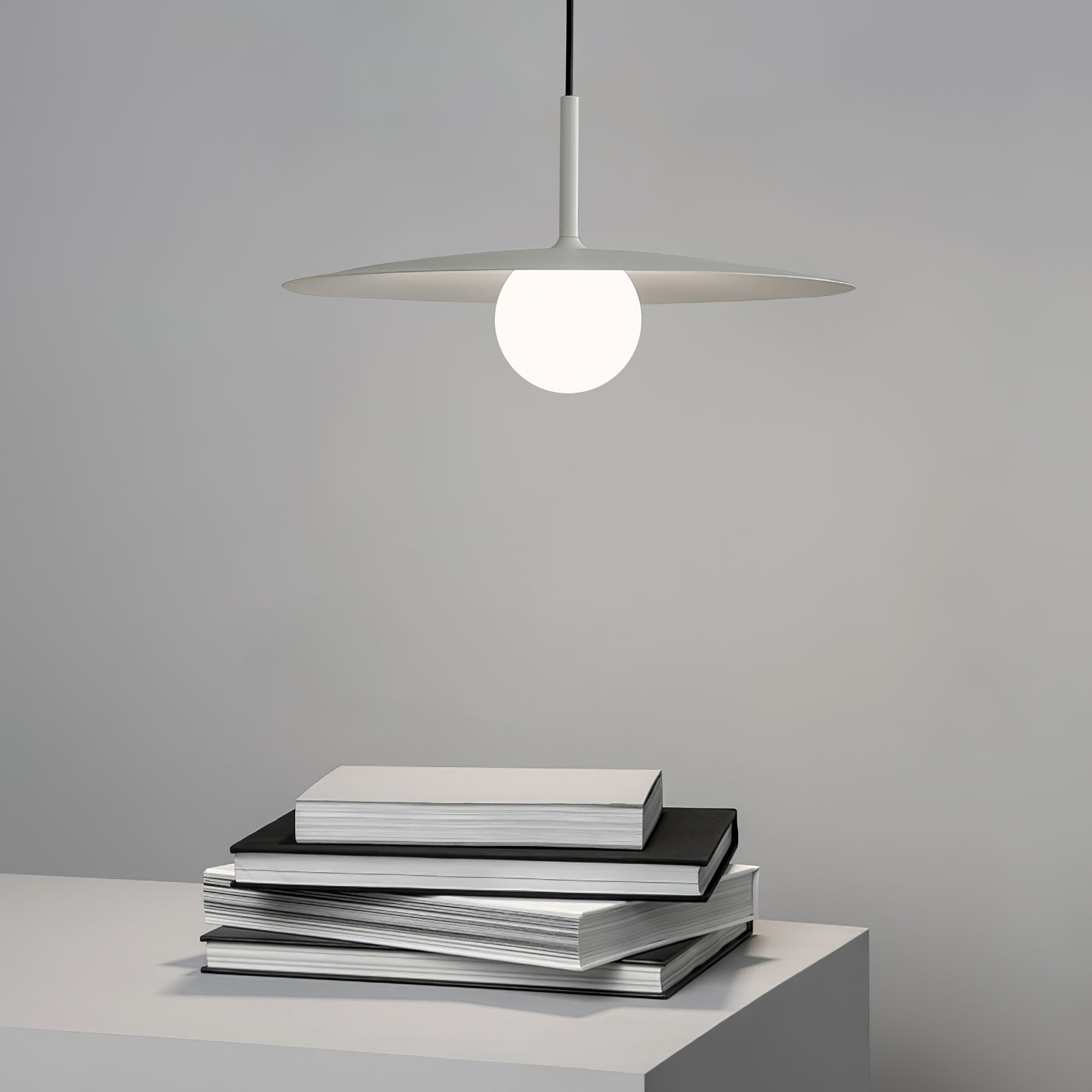 Lustra Pendant Lamp Plate Shade for Living Room - Letslighting