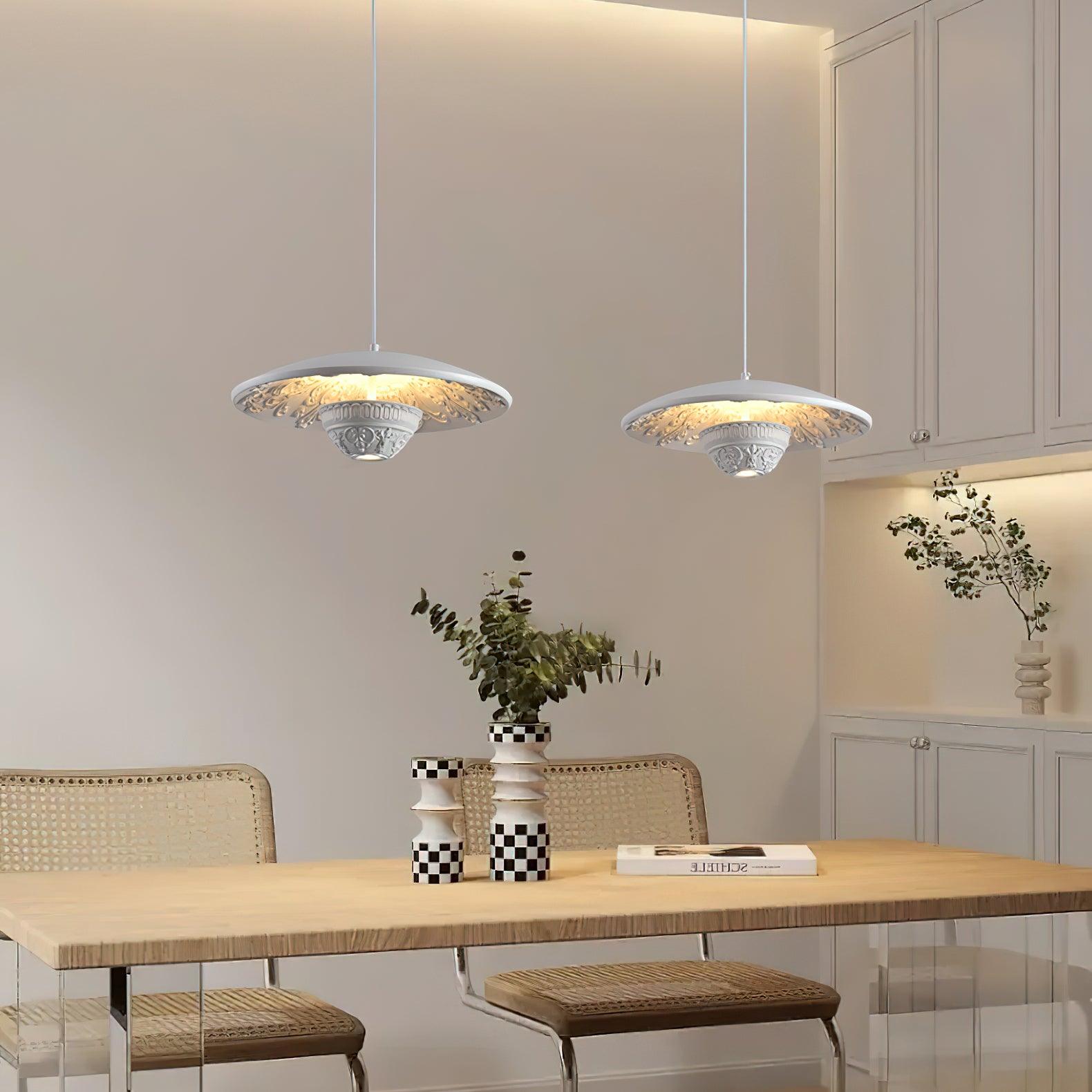 Ciraeus Art Flying Saucer Resin Pendant Lamp - Letslighting