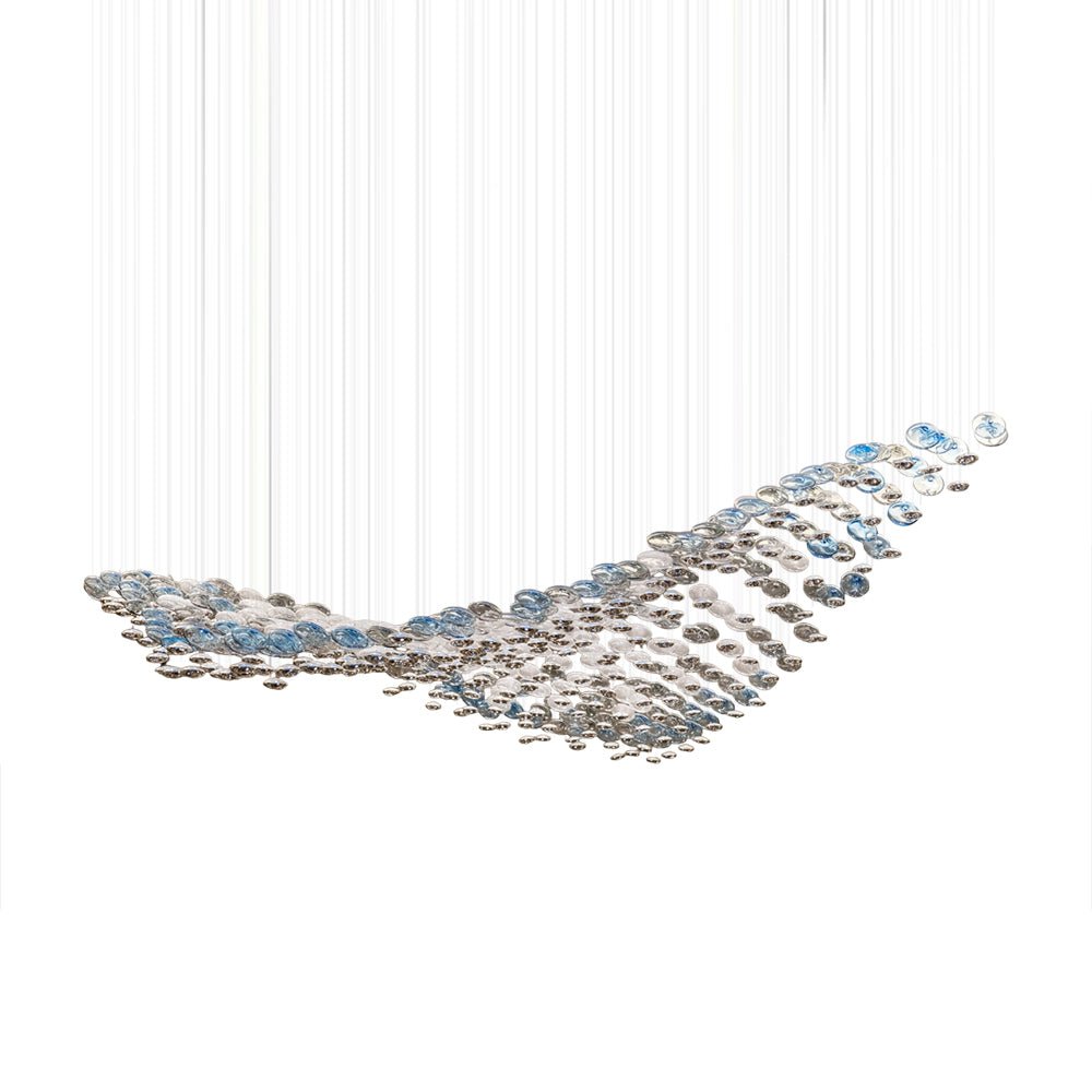 Ilvyniel Crystal Wave Chandelier - Letslighting