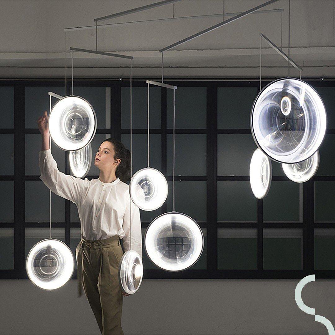 Veloria Glass Artistic Pendant Lamp - Letslighting