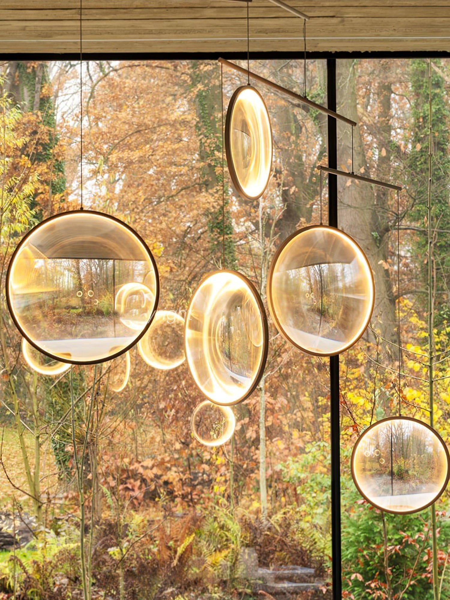Veloria Glass Artistic Pendant Lamp - Letslighting