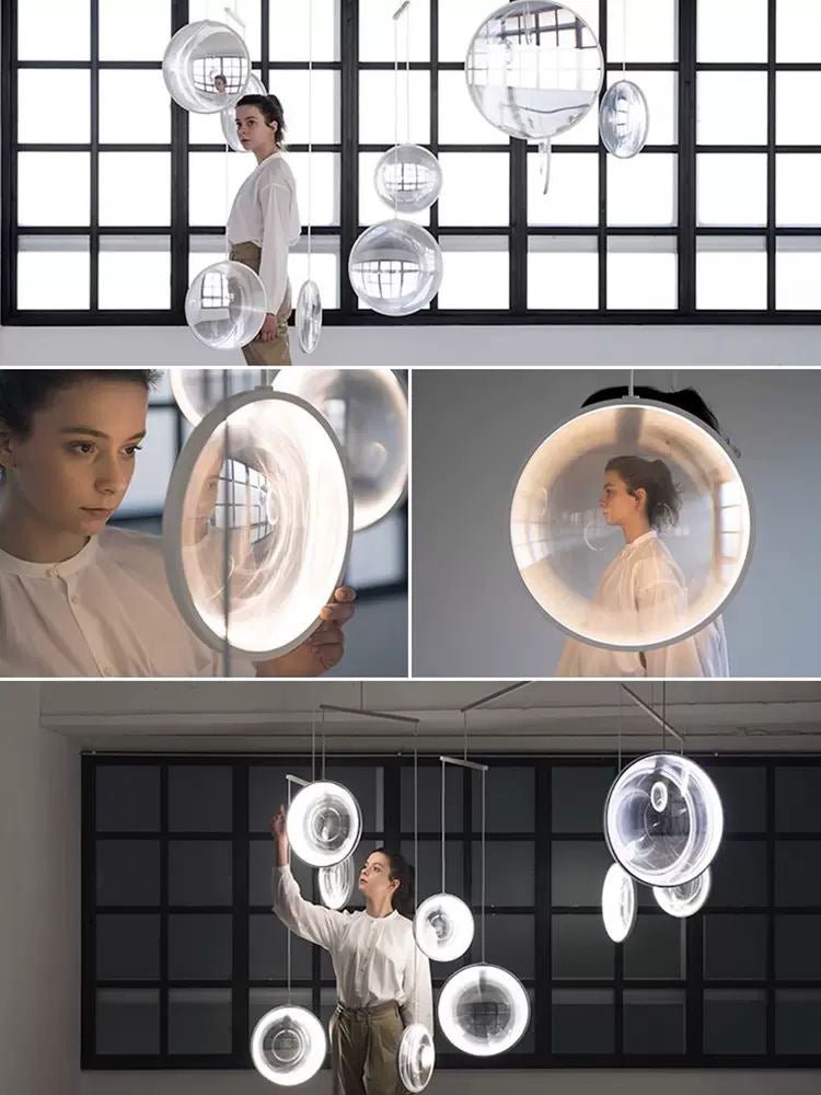 Veloria Glass Artistic Pendant Lamp - Letslighting
