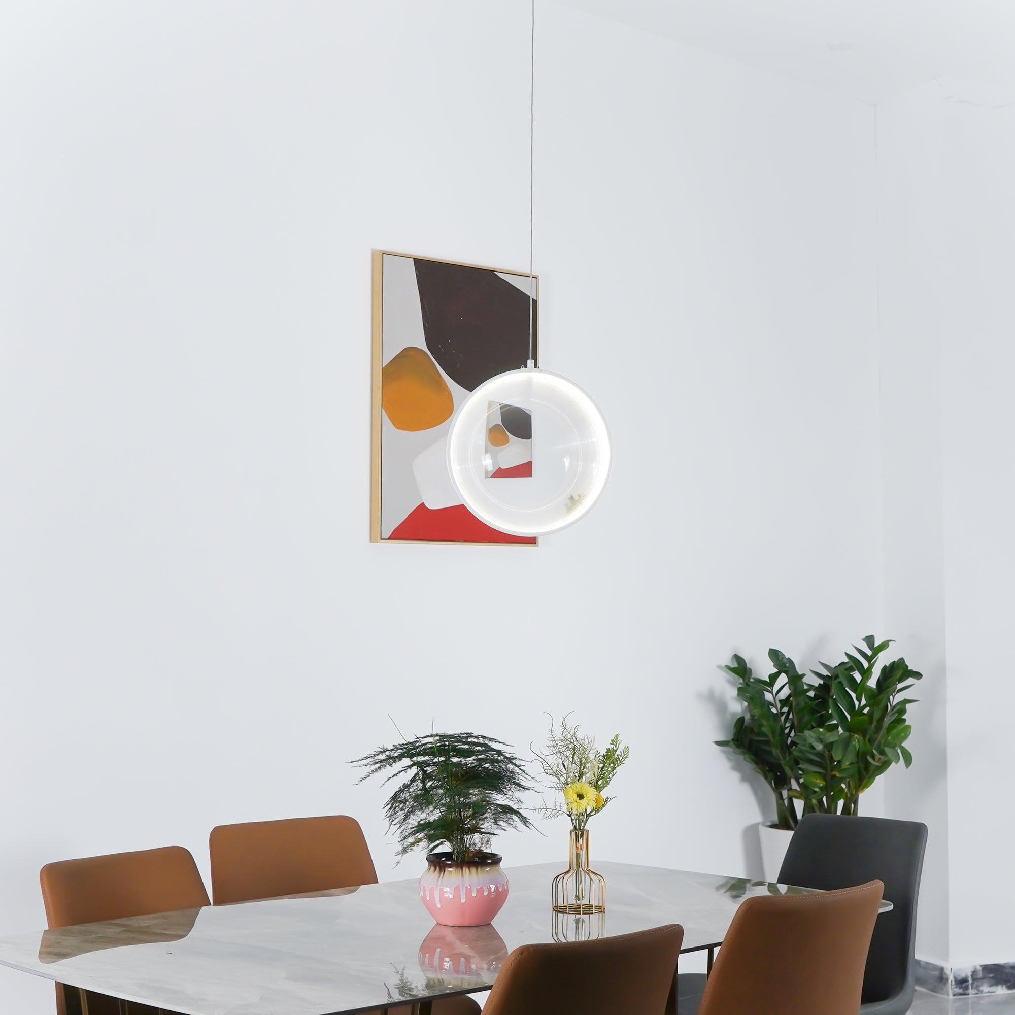 Veloria Glass Artistic Pendant Lamp - Letslighting
