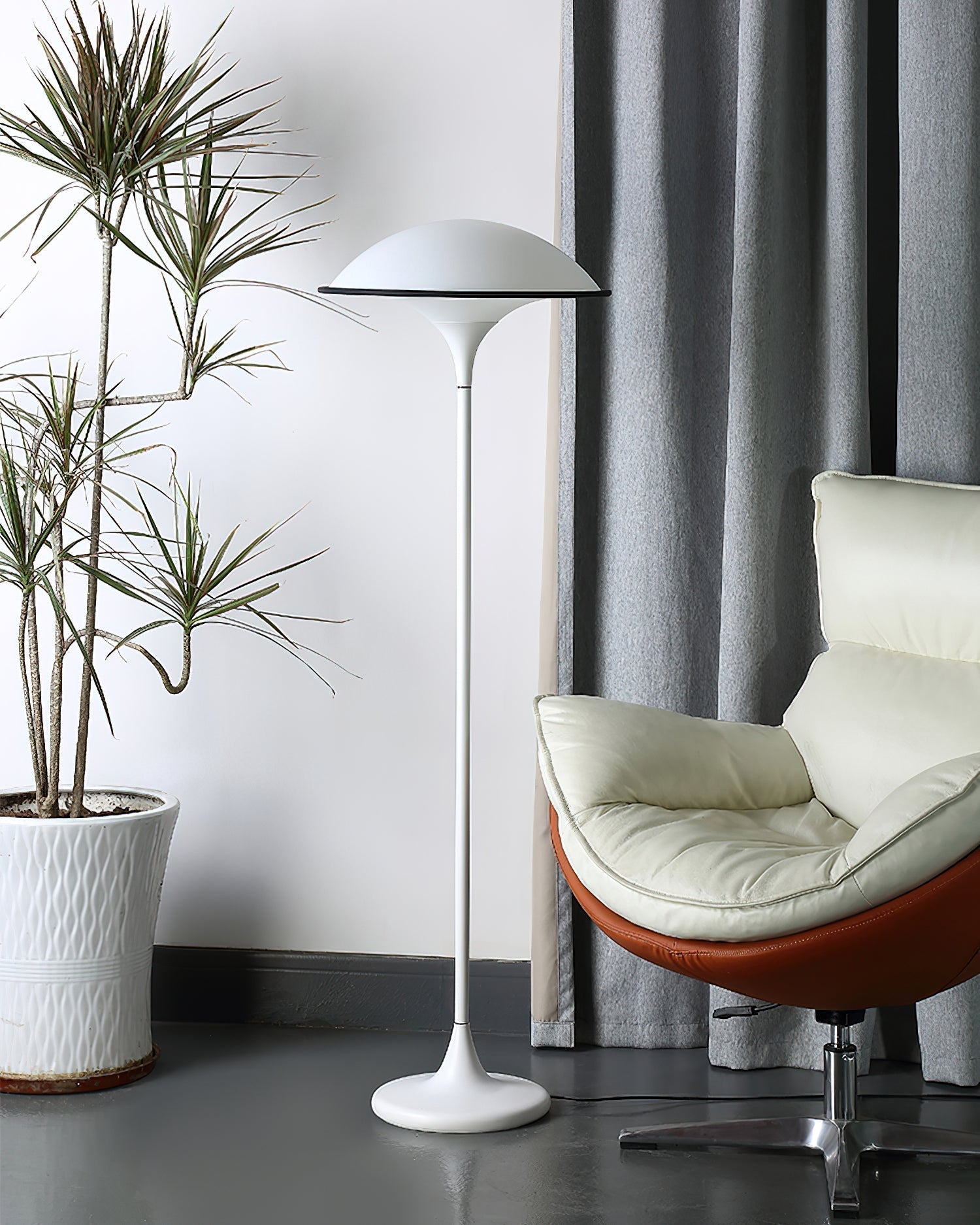 Ormaren Retro Acrylic Floor Lamp - Letslighting