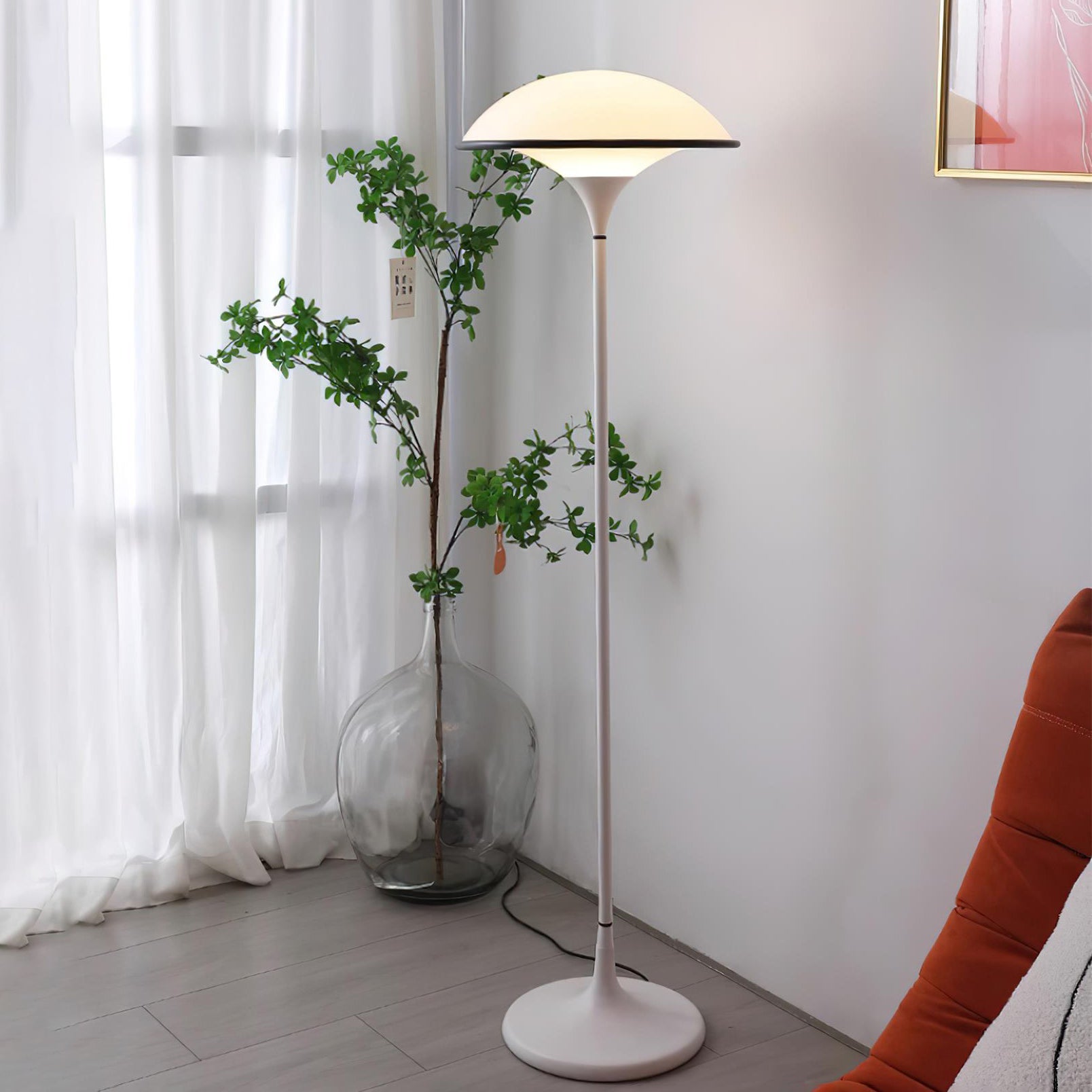 Ormaren Retro Acrylic Floor Lamp - Letslighting
