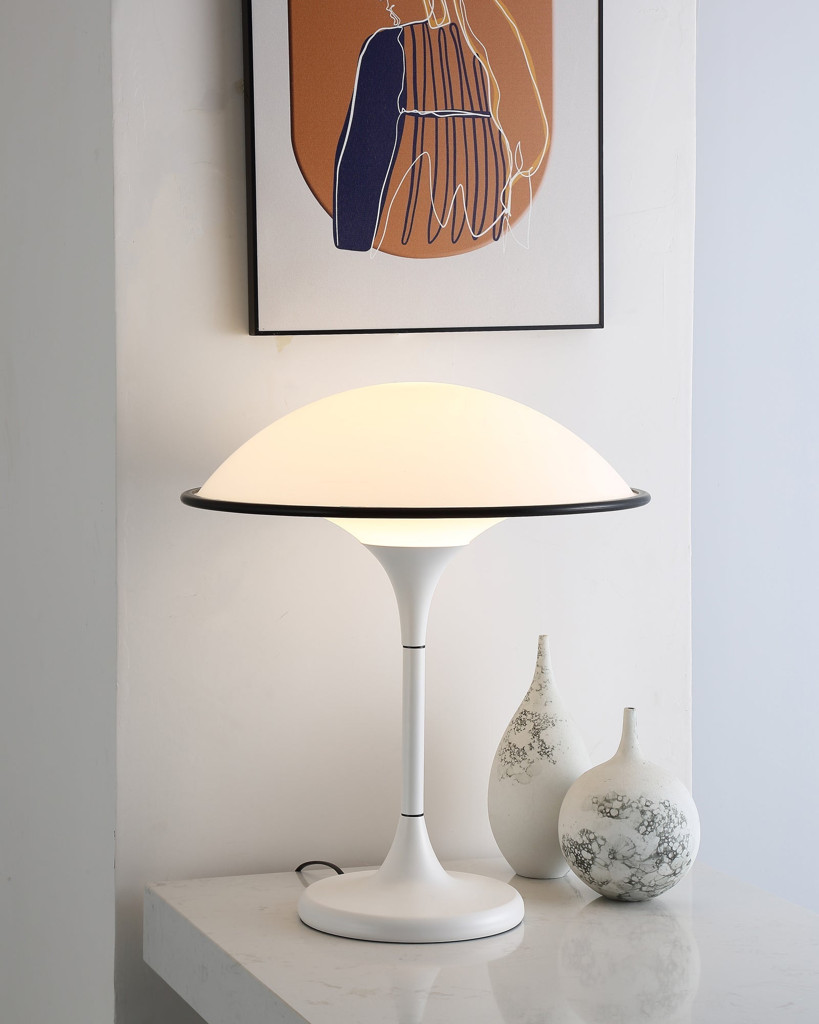 Clarise Acrylic Futuristic Table Lamp - Letslighting