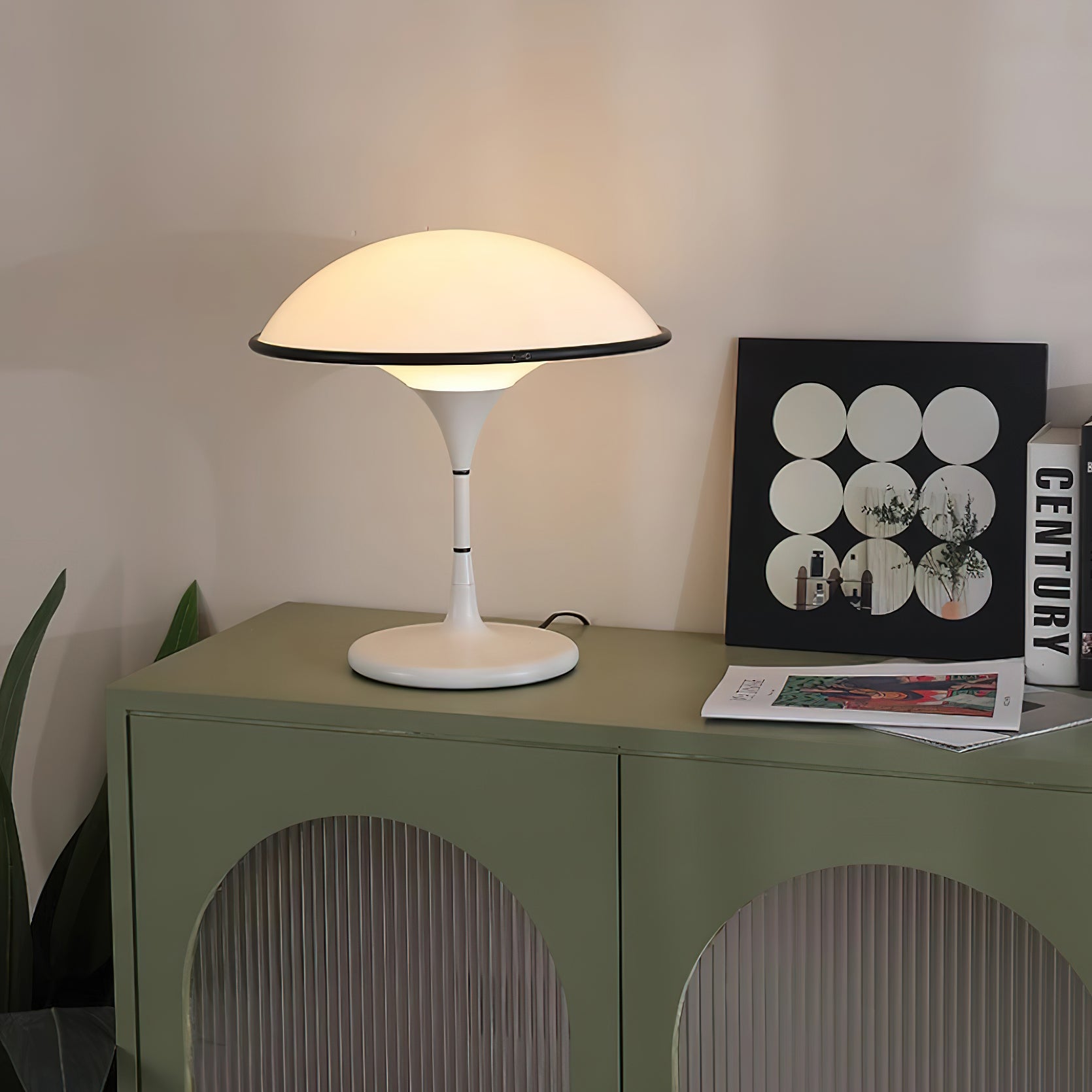 Clarise Acrylic Futuristic Table Lamp - Letslighting
