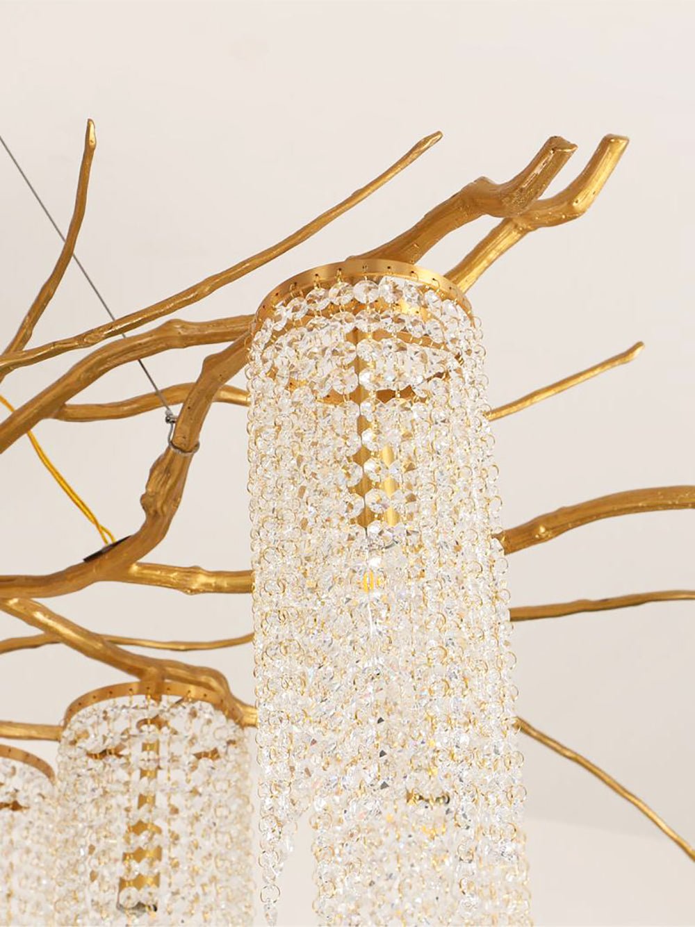Avvariel Organic Brass Chandelier - Letslighting