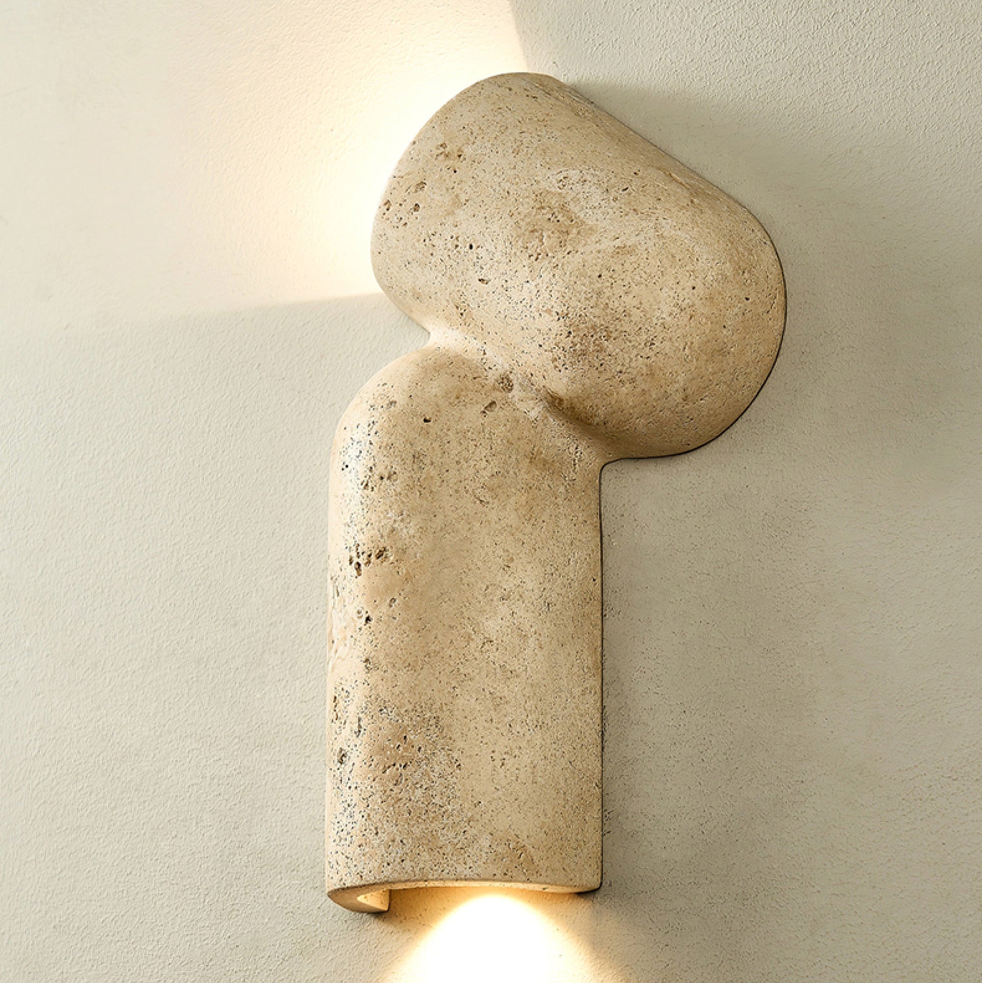 Valoreth Travertine Wall Light