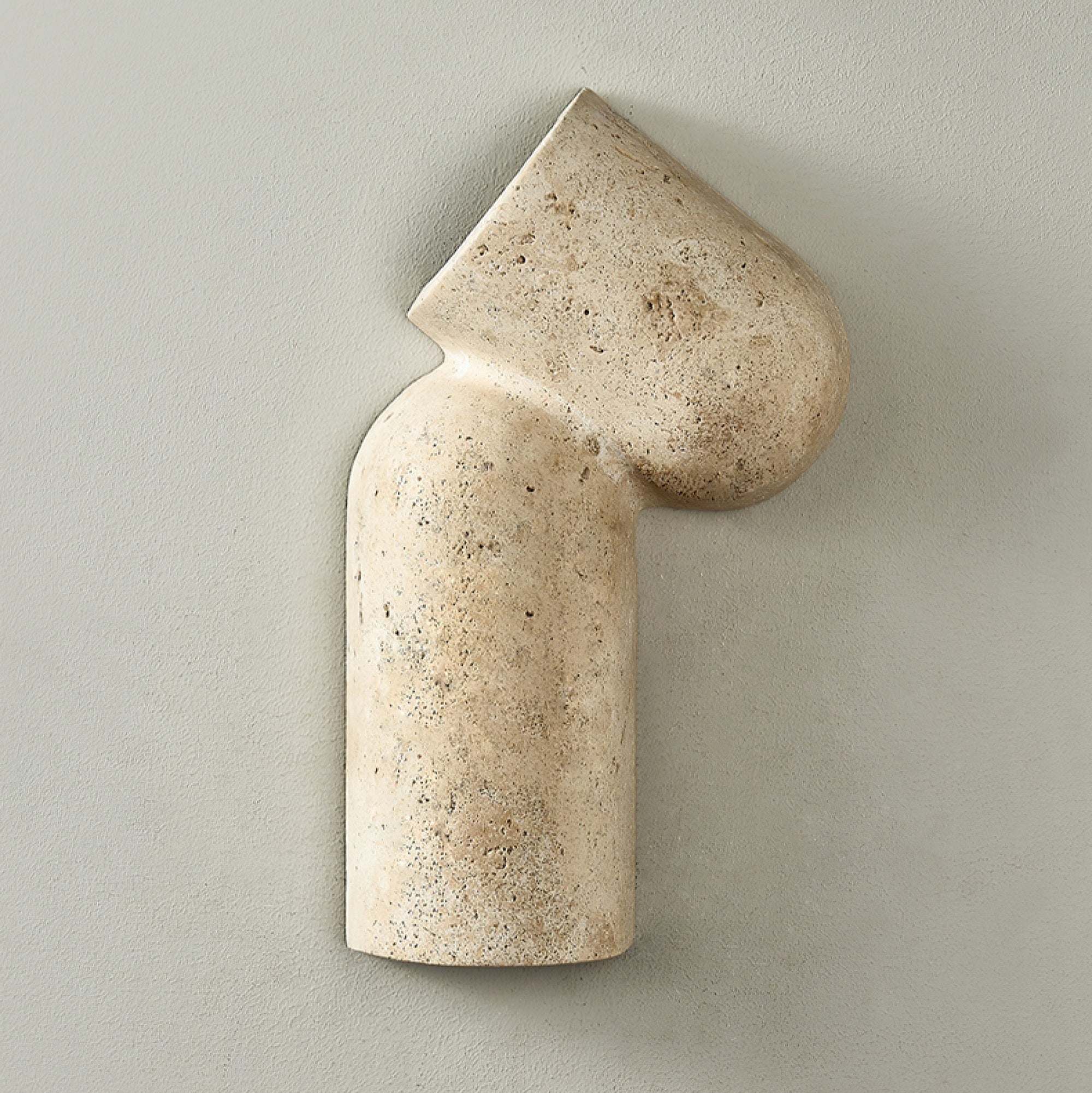 Valoreth Travertine Wall Light