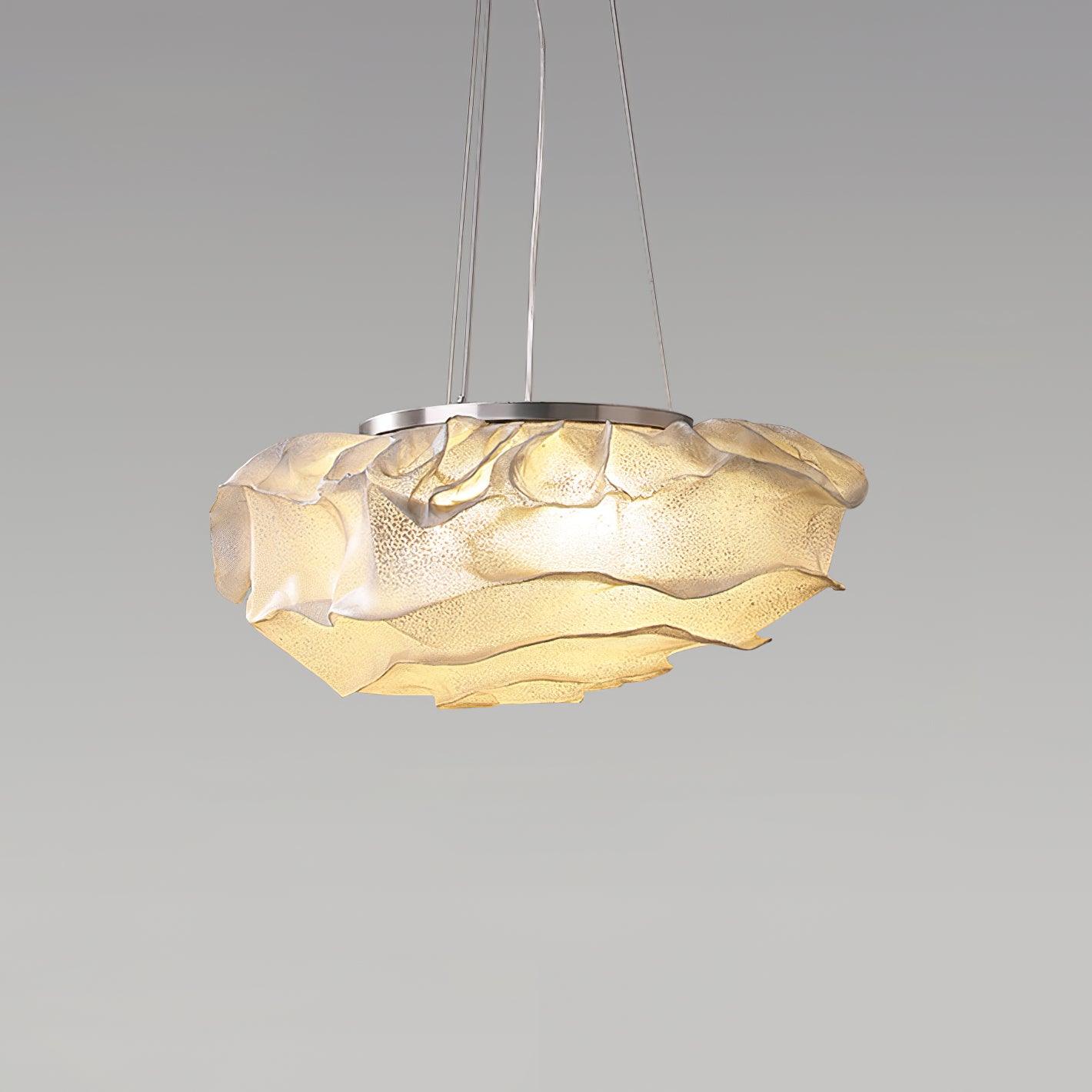 Forsyth Pendant Lamp Textured Cloud Organic - Letslighting