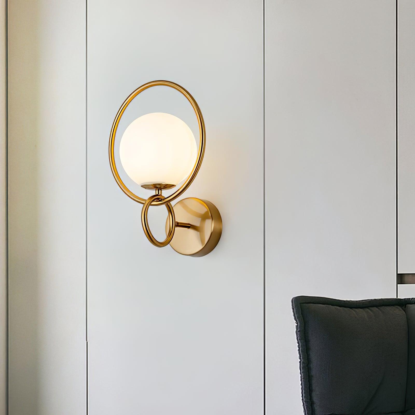 Zesilan Glass Wall Light