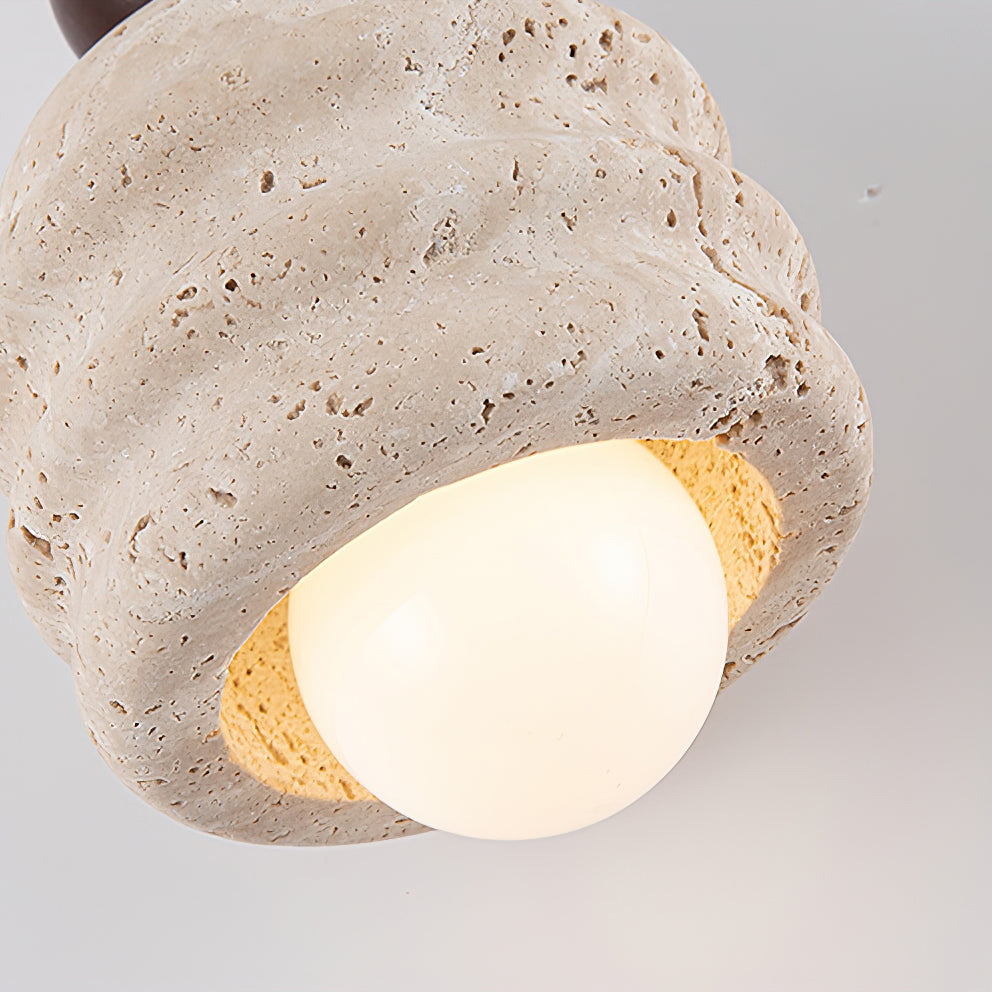 Ritta Travertine Ripple Pendant Light - Letslighting
