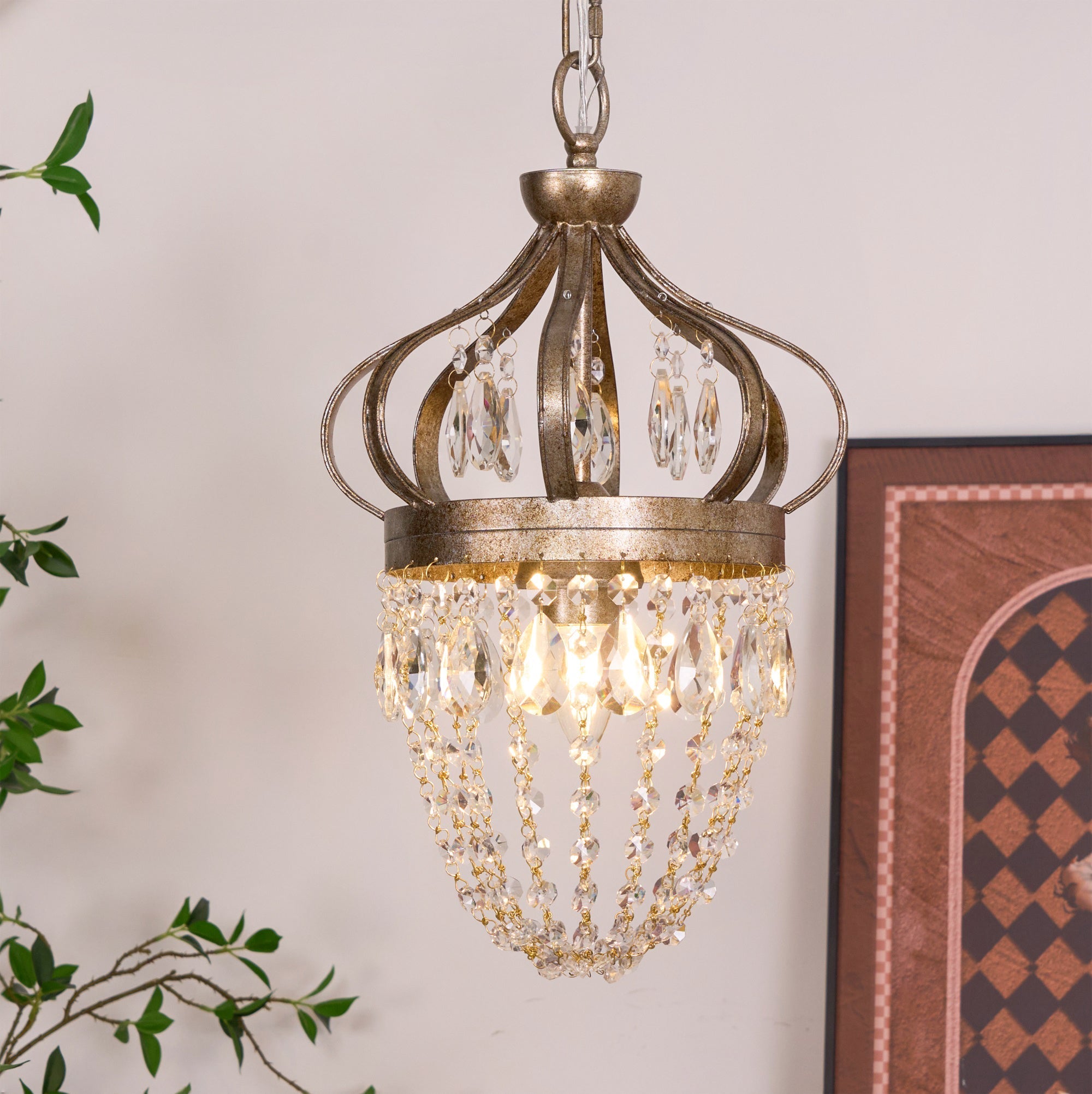 Regalia Crystal Crown Chandelier - Letslighting