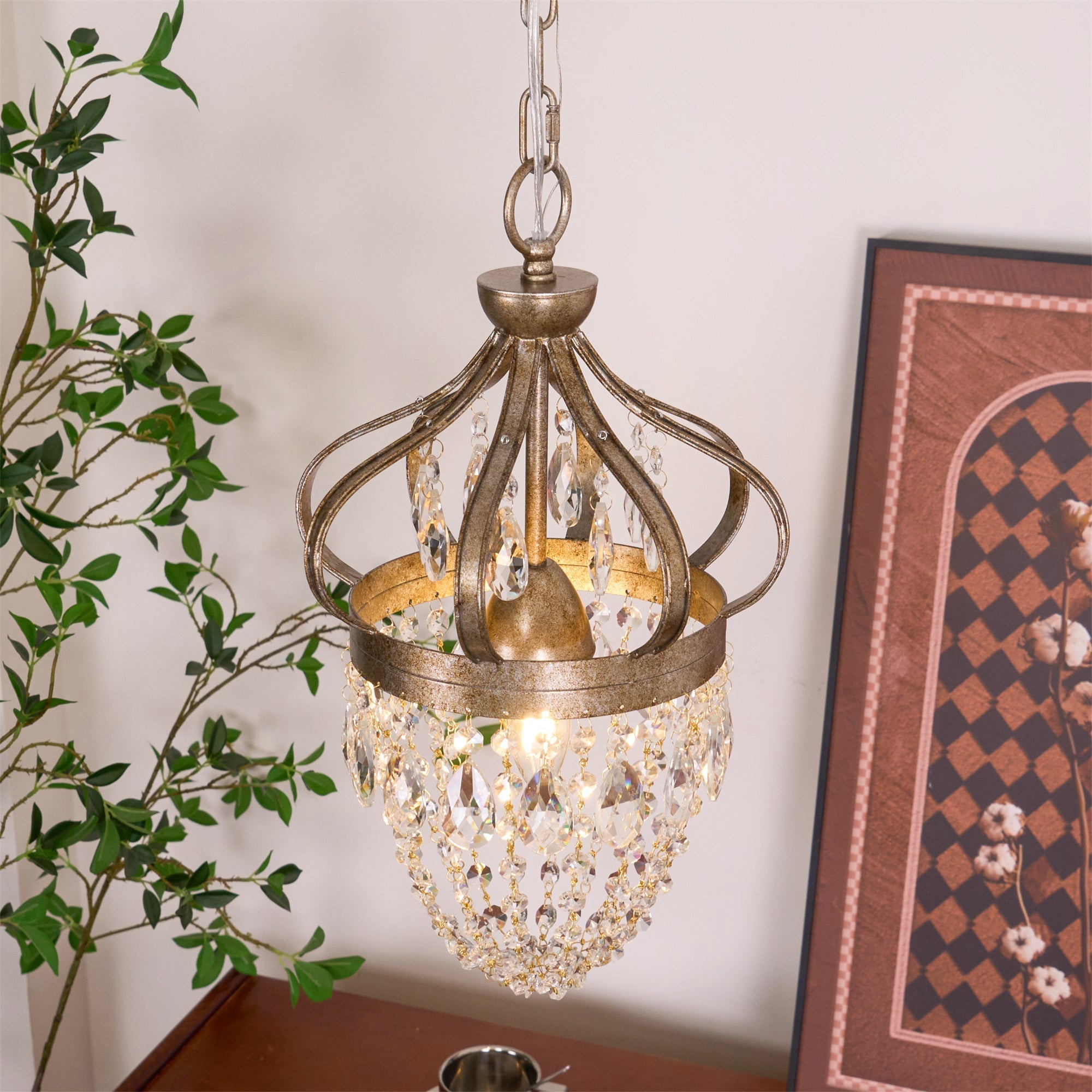 Regalia Crystal Crown Chandelier - Letslighting
