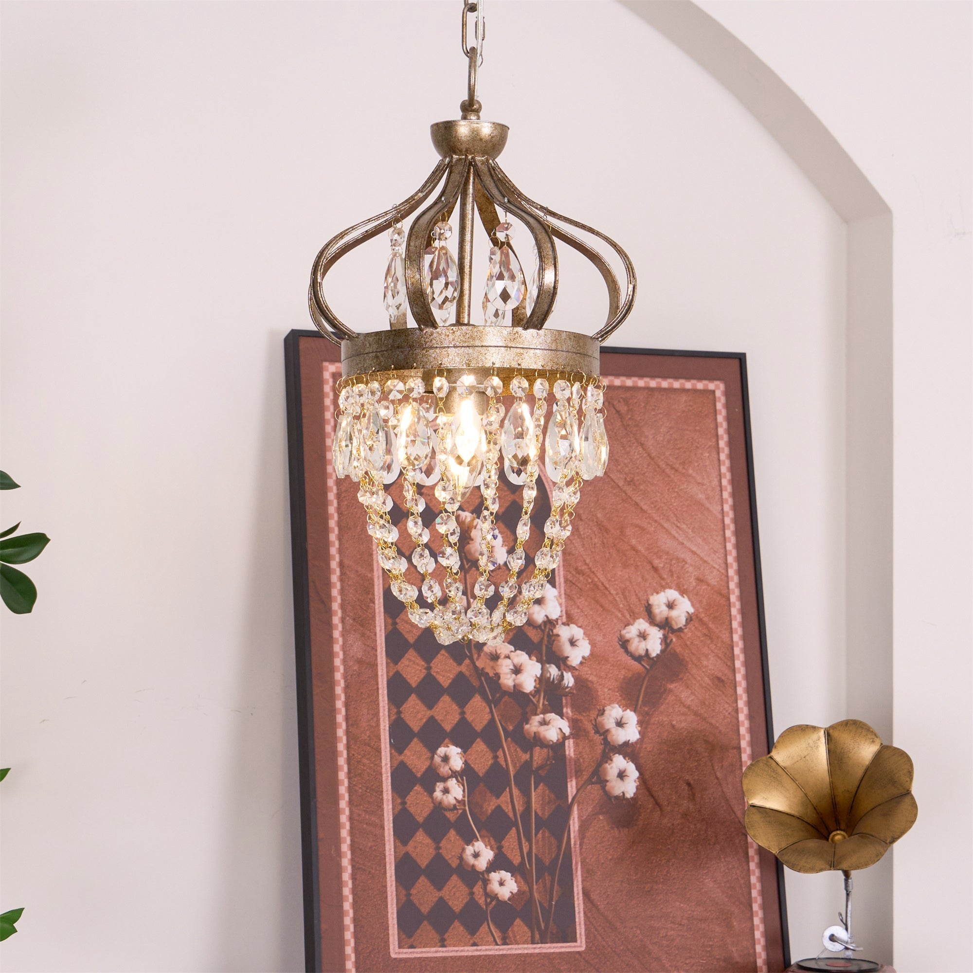 Regalia Crystal Crown Chandelier - Letslighting