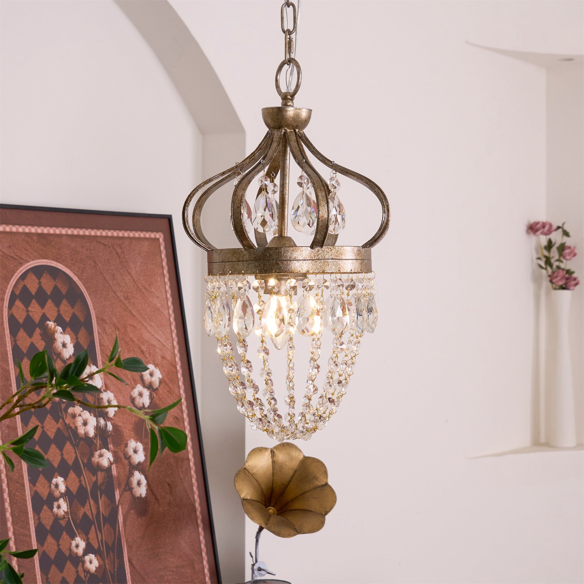 Regalia Crystal Crown Chandelier - Letslighting