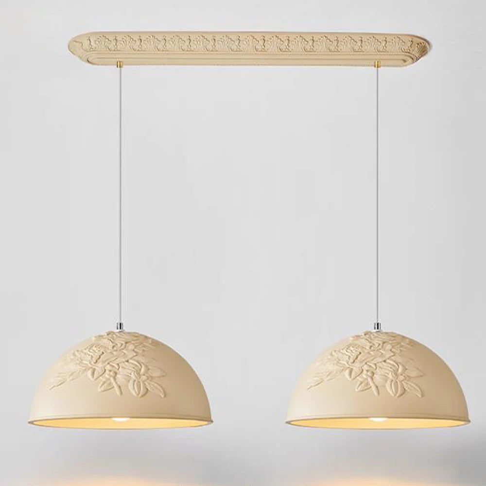 Aria French Style LED Metal/Resin Pendant Light Bedroom - Letslighting