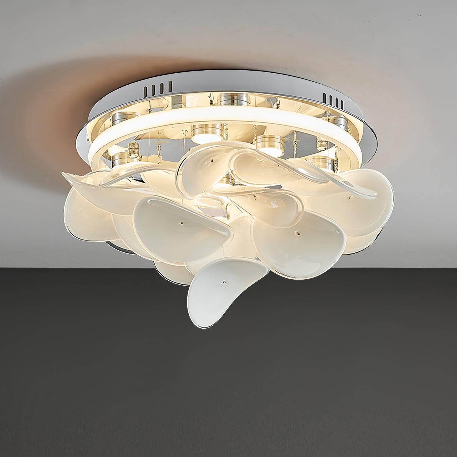 Lustra French Floral Petal Ceiling Lamp for Modern Homes - Letslighting
