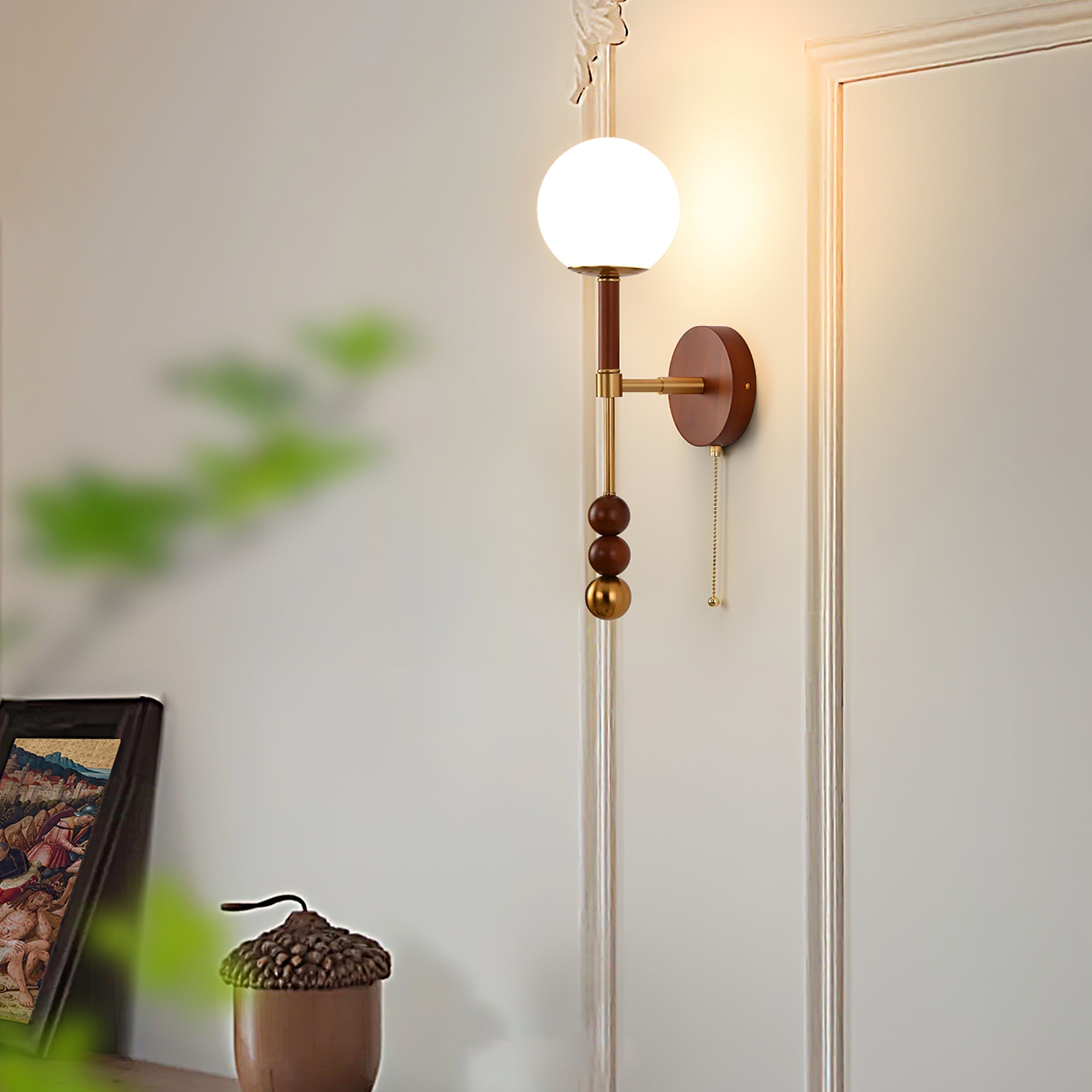 Hilda Roma Elegance Wood Sconce Wall lamp - Letslighting