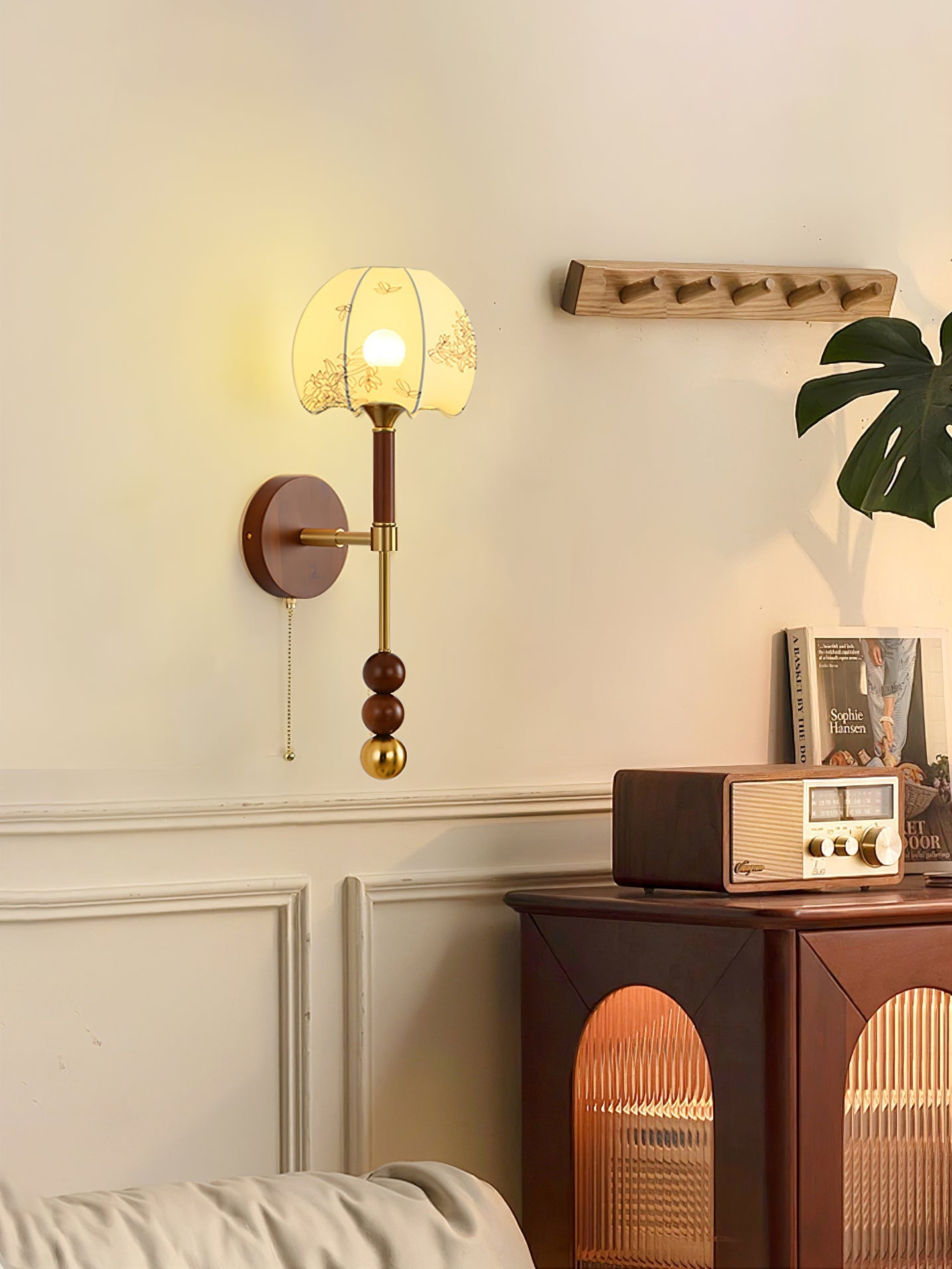 Hilda Roma Elegance Wood Sconce Wall lamp - Letslighting