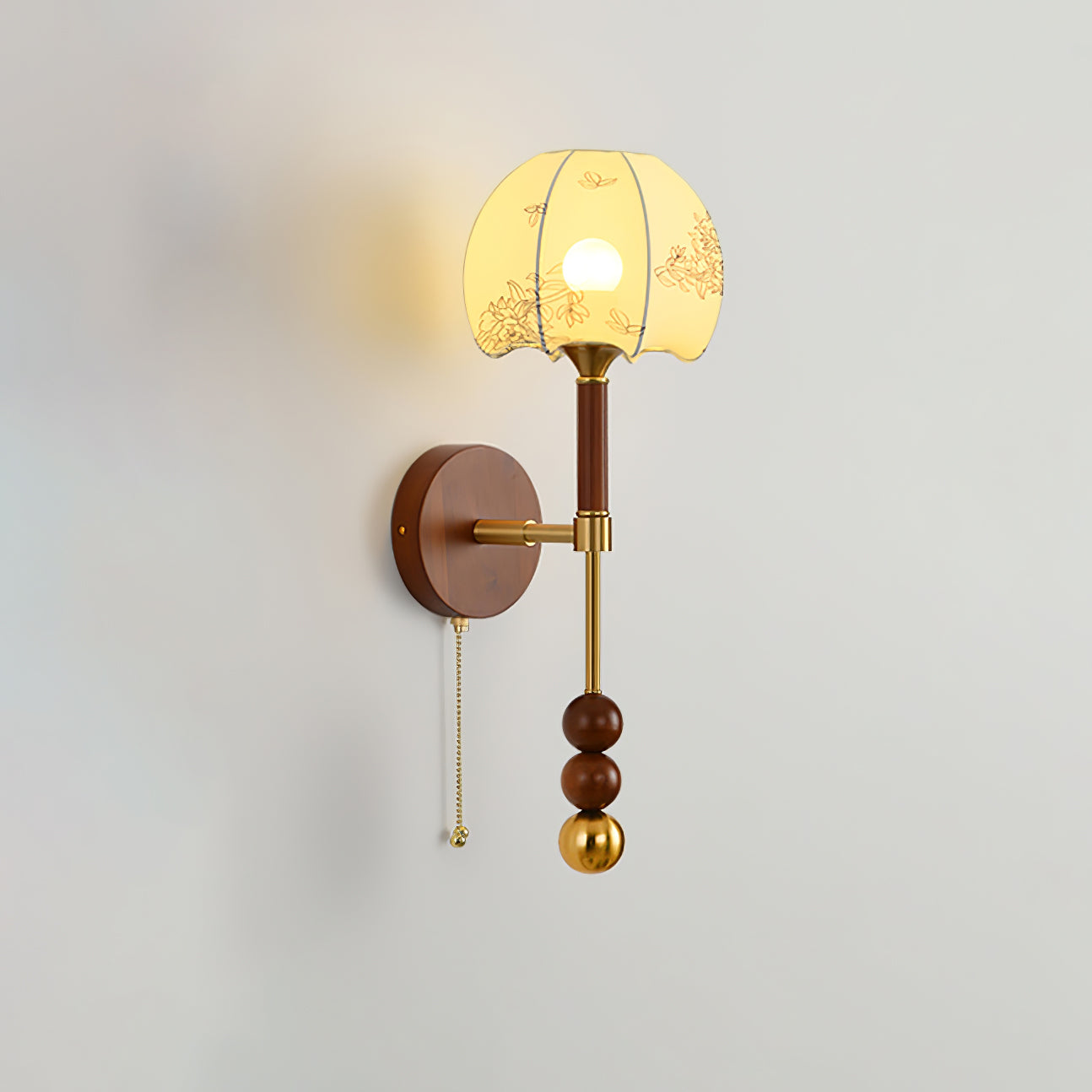 Hilda Roma Elegance Wood Sconce Wall lamp - Letslighting