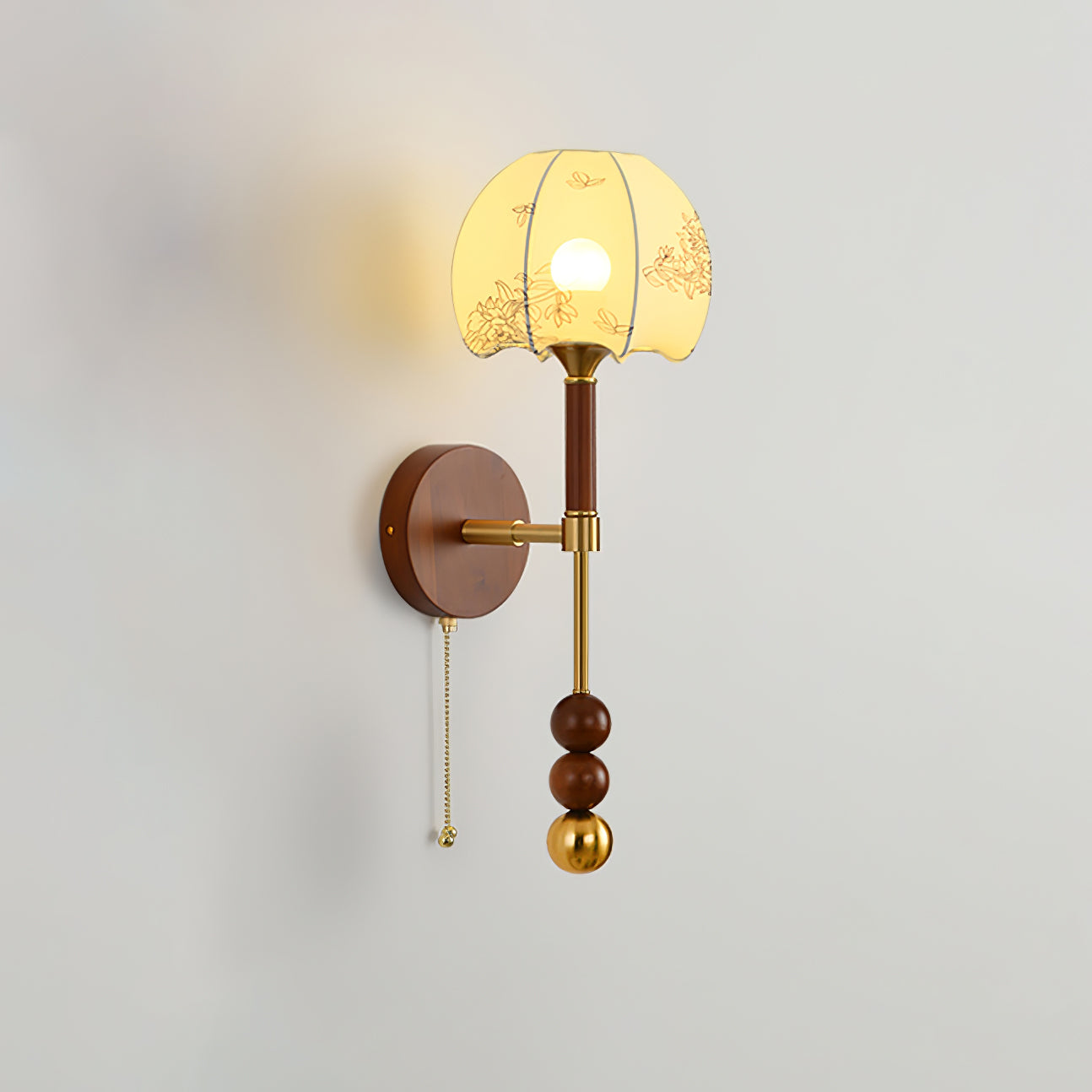 Hilda Roma Elegance Wood Sconce Wall lamp - Letslighting