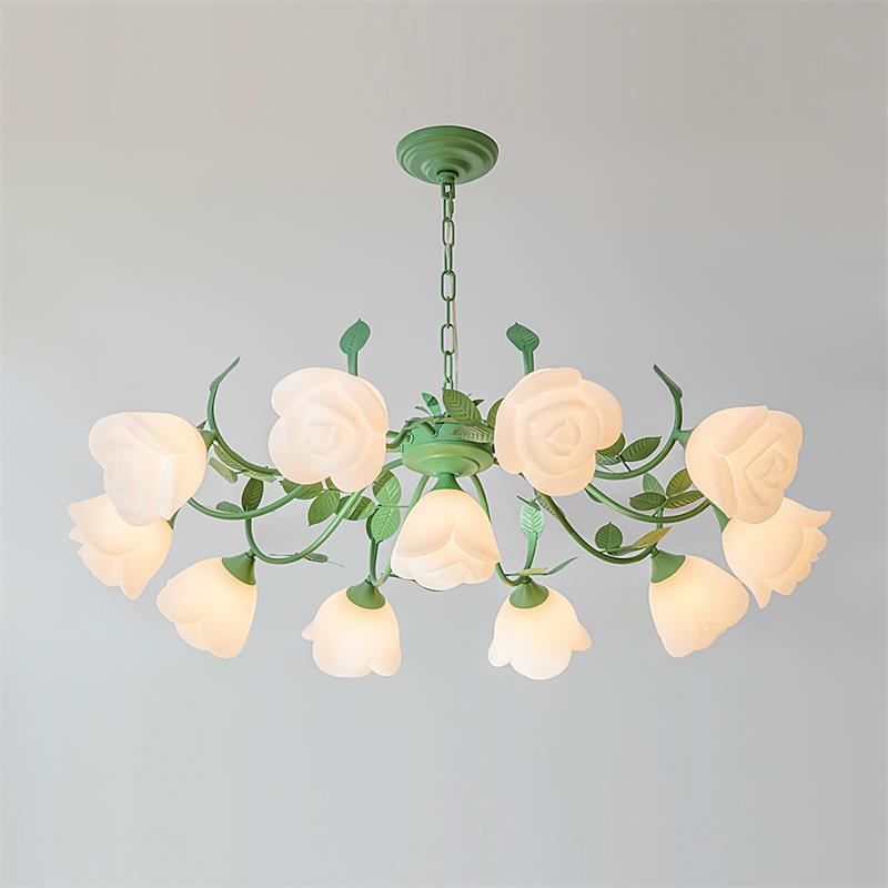 Siena Chandelier Floral Petal Romance - Letslighting