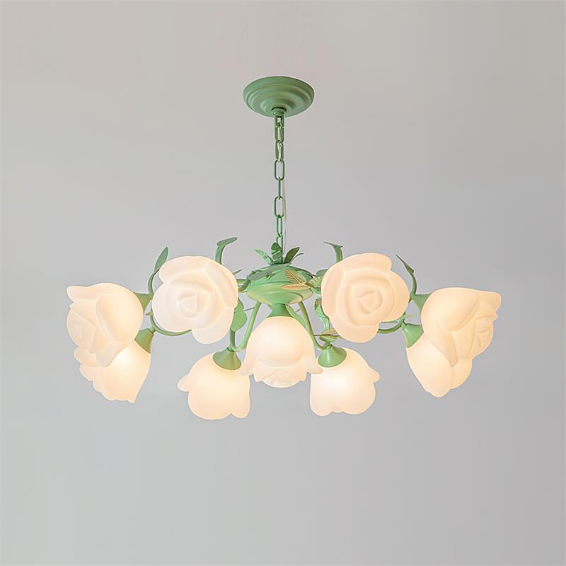 Siena Chandelier Floral Petal Romance - Letslighting