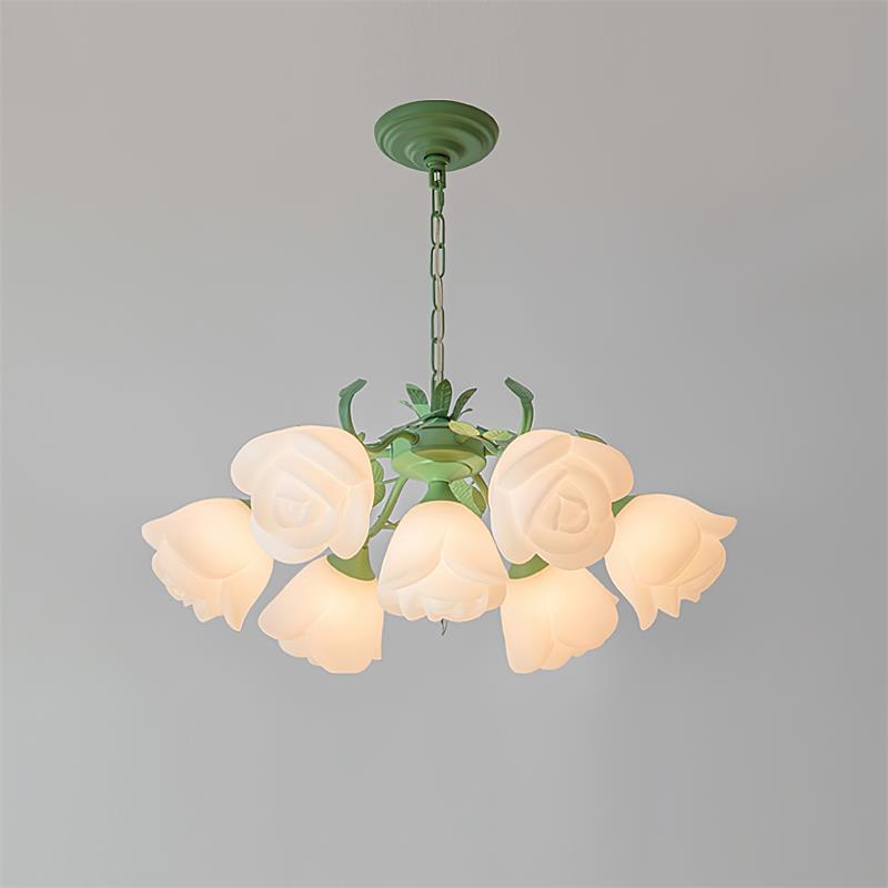 Siena Chandelier Floral Petal Romance - Letslighting