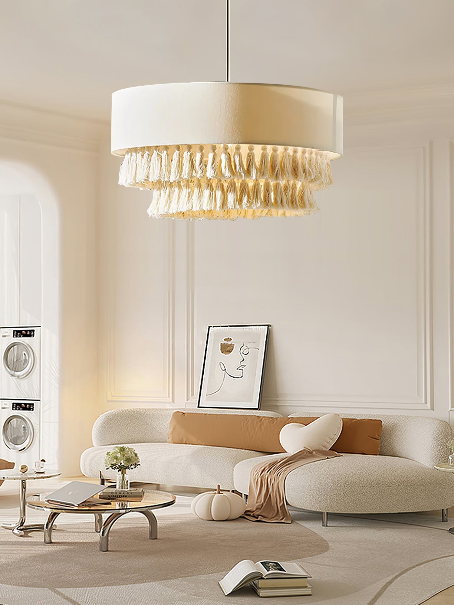 Cicaros Postmodern Luxury Fabric Pendant Lamp - Letslighting